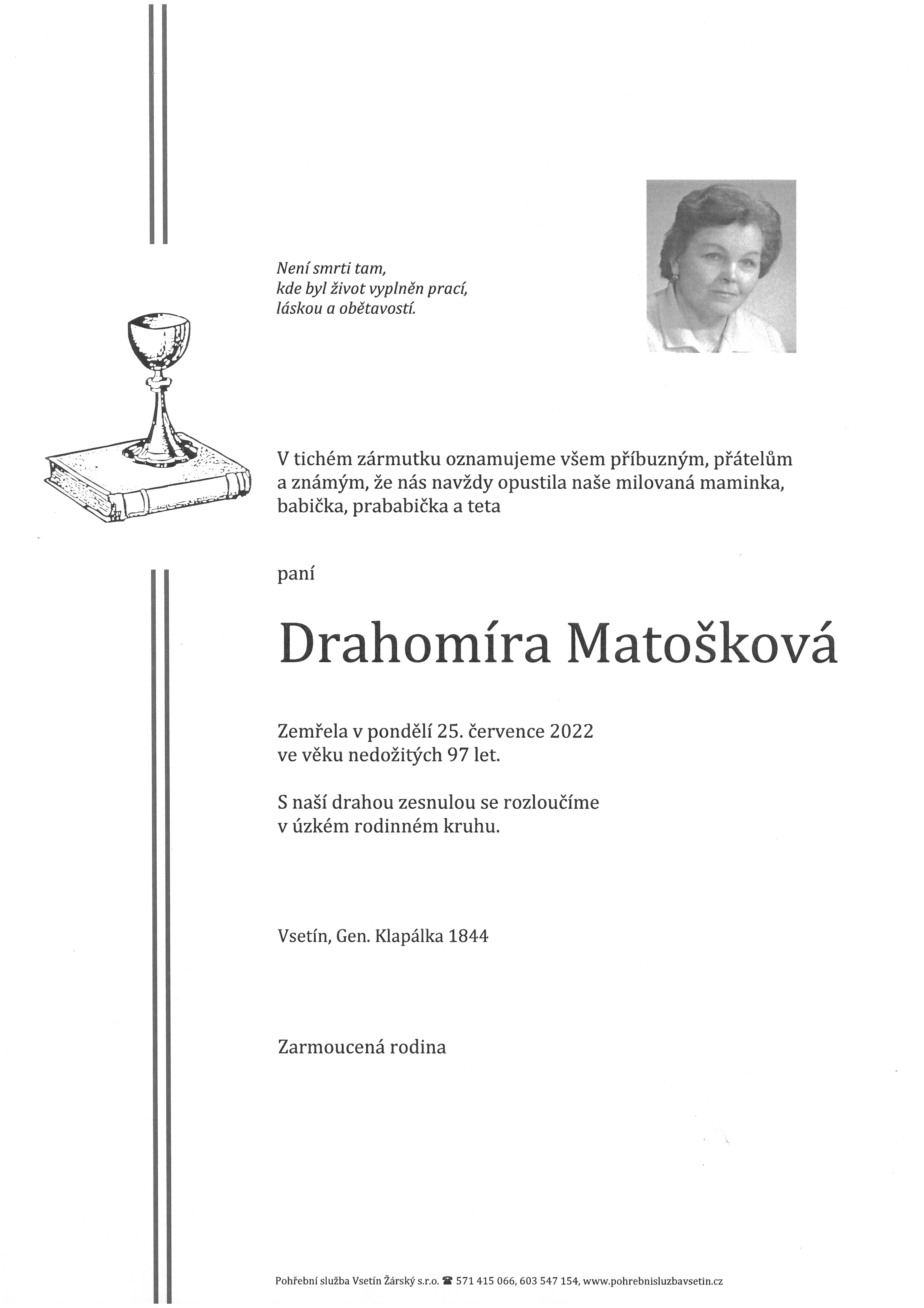 Drahomíra Matošková