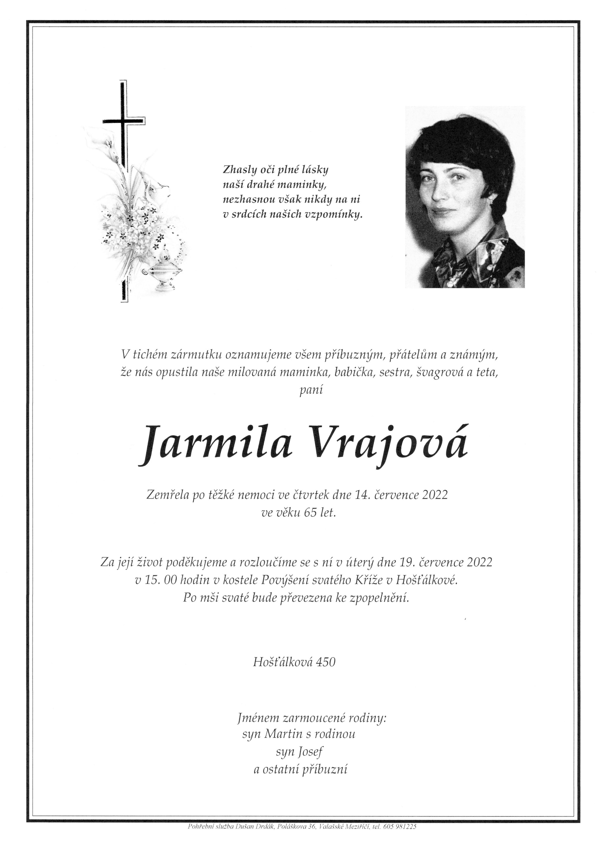 Jarmila Vrajová