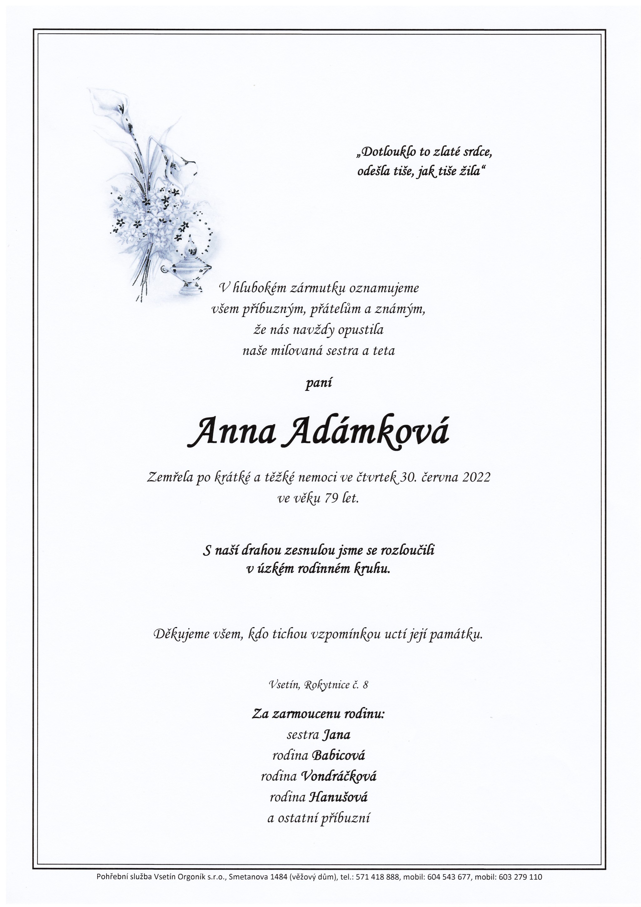 Anna Adámková