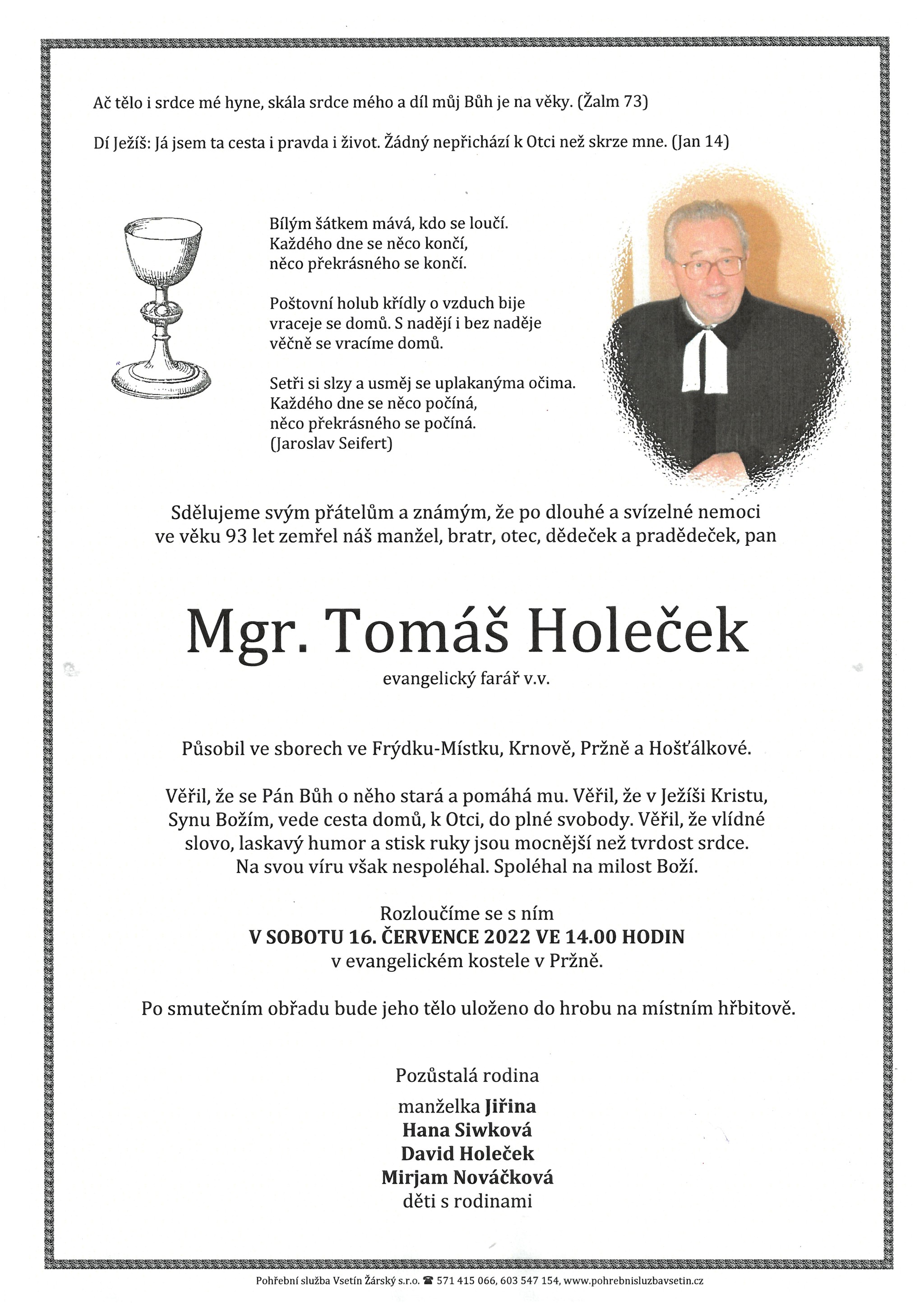 Mgr. Tomáš Holeček