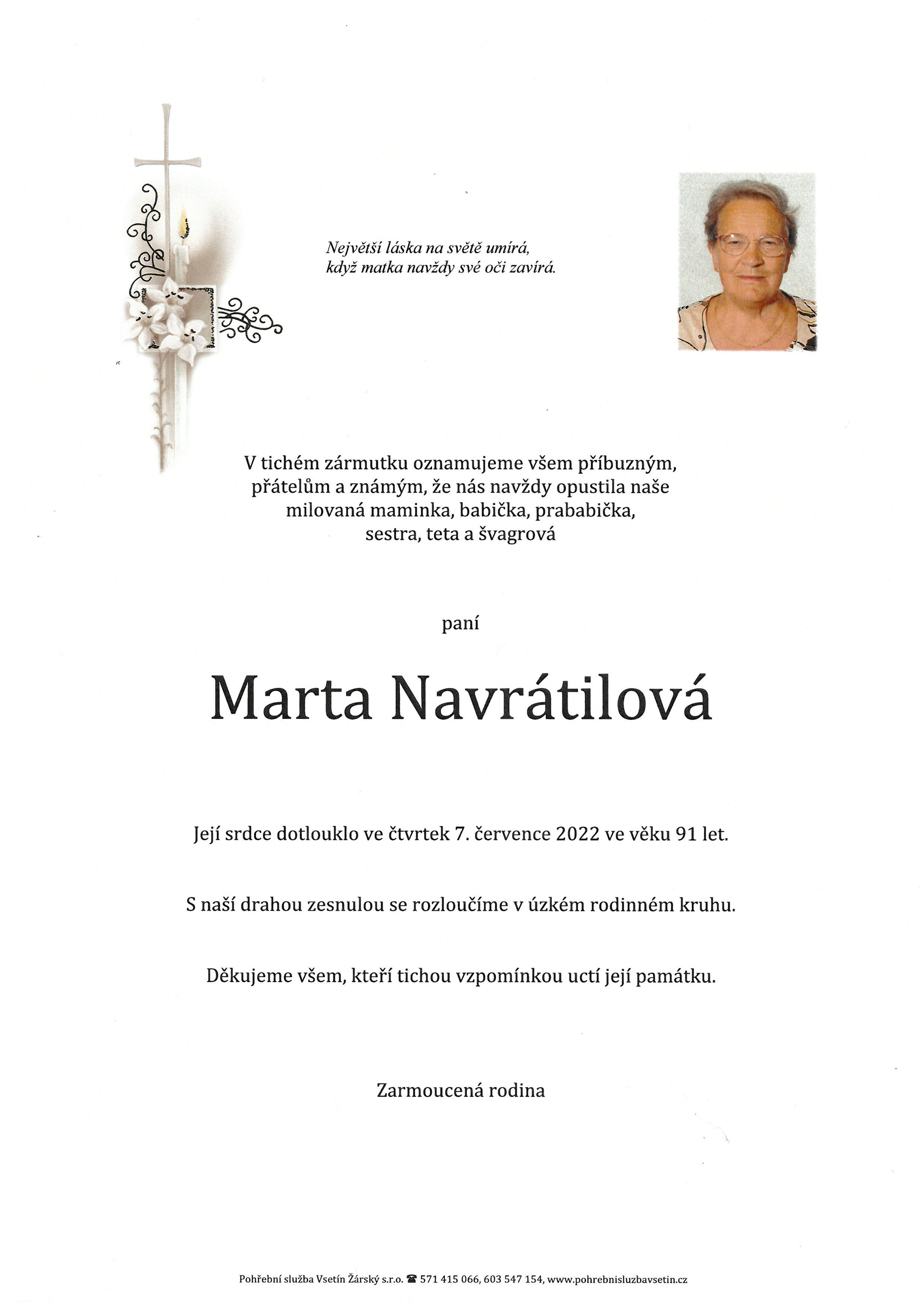 Marta Navrátilová