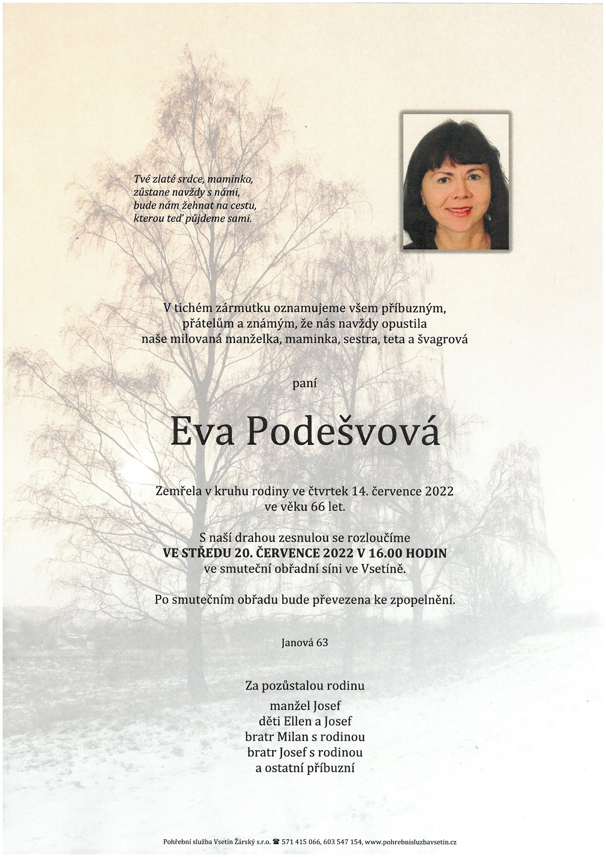 Eva Podešvová