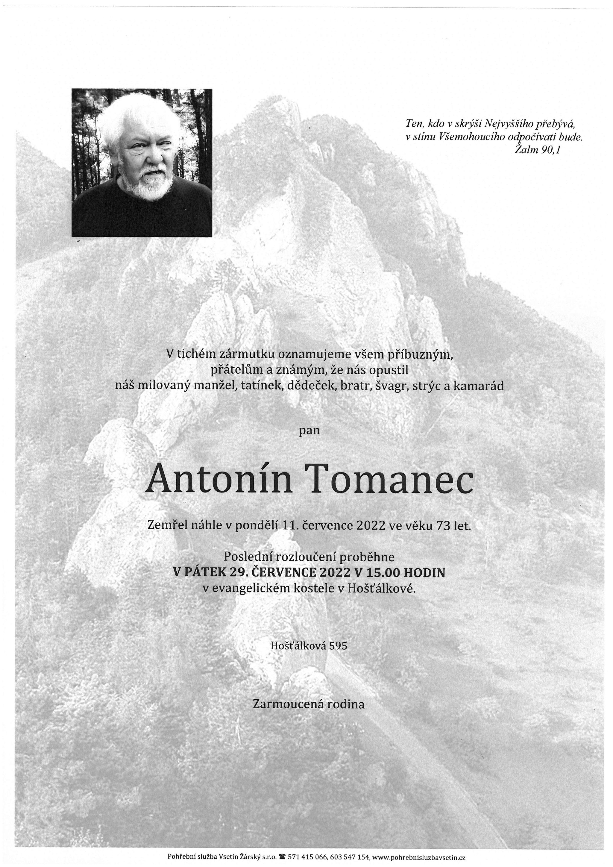 Antonín Tomanec