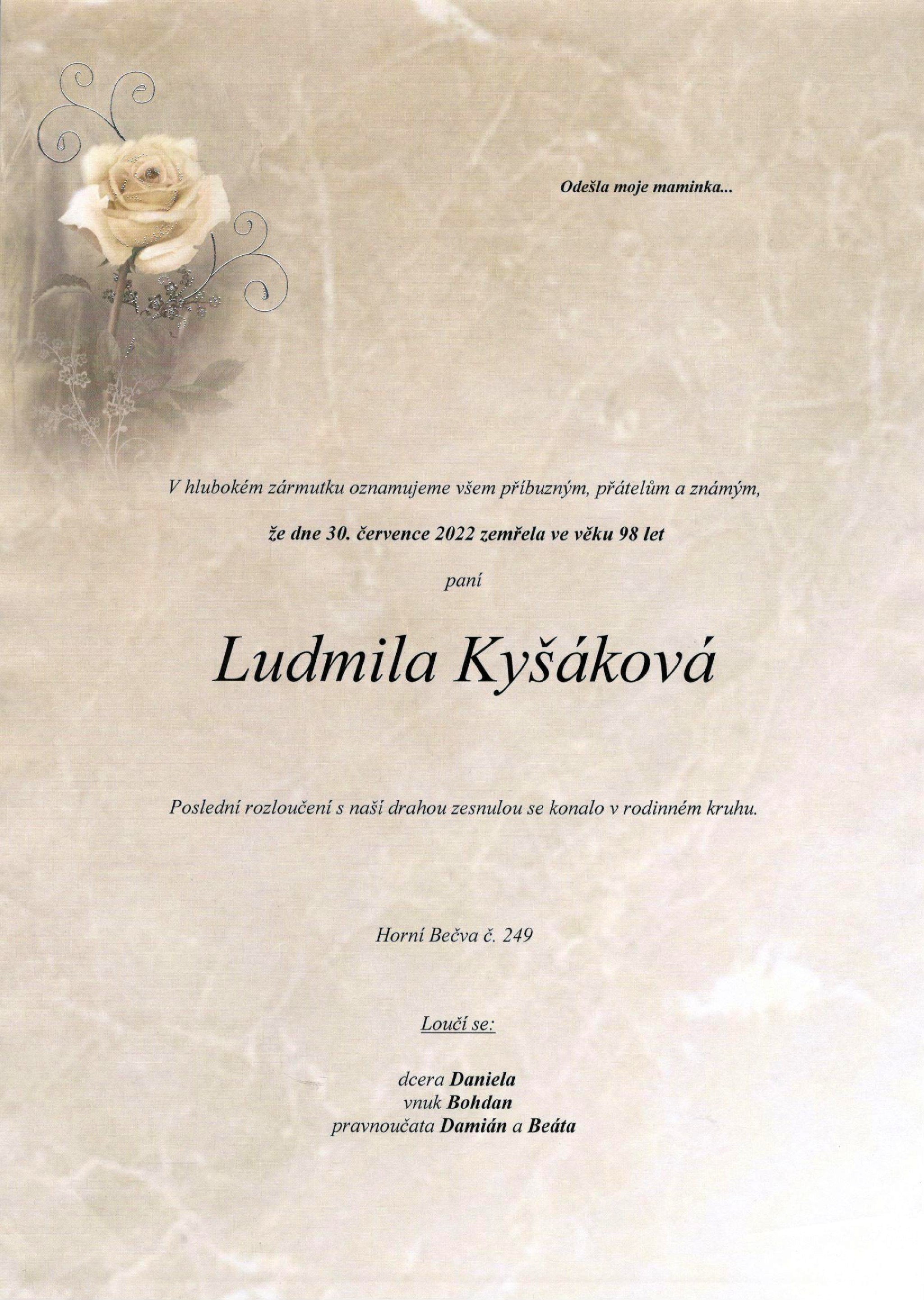 Ludmila Kyšáková