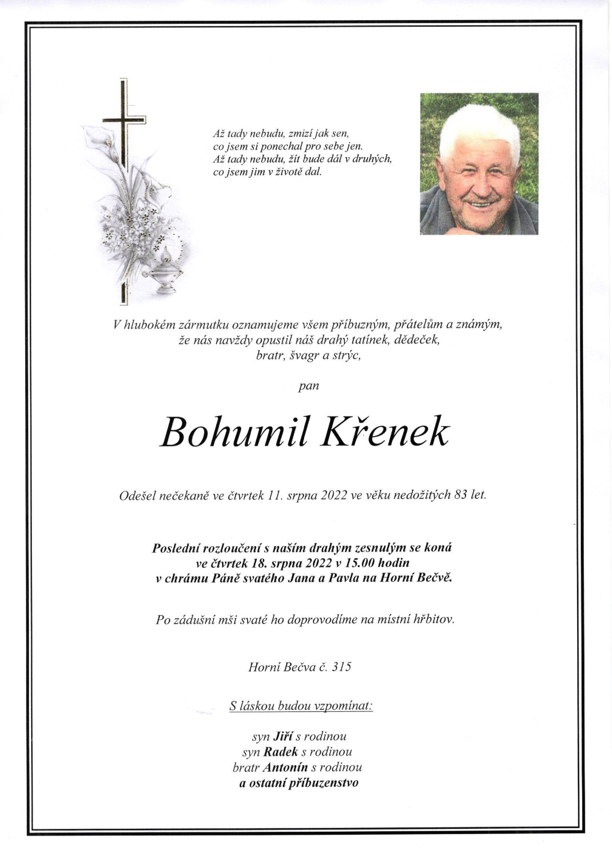 Bohumil Křenek