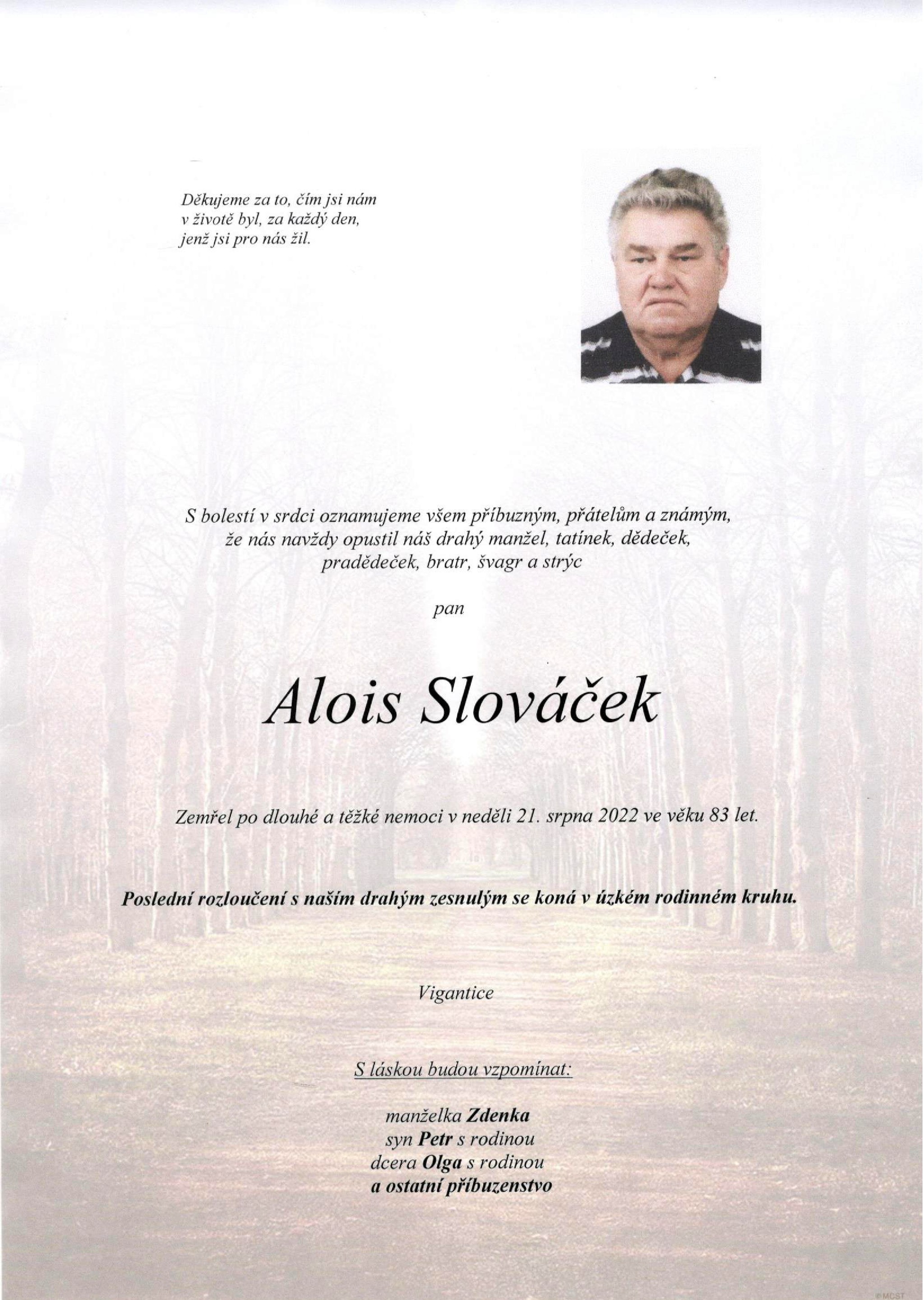 Alois Slováček