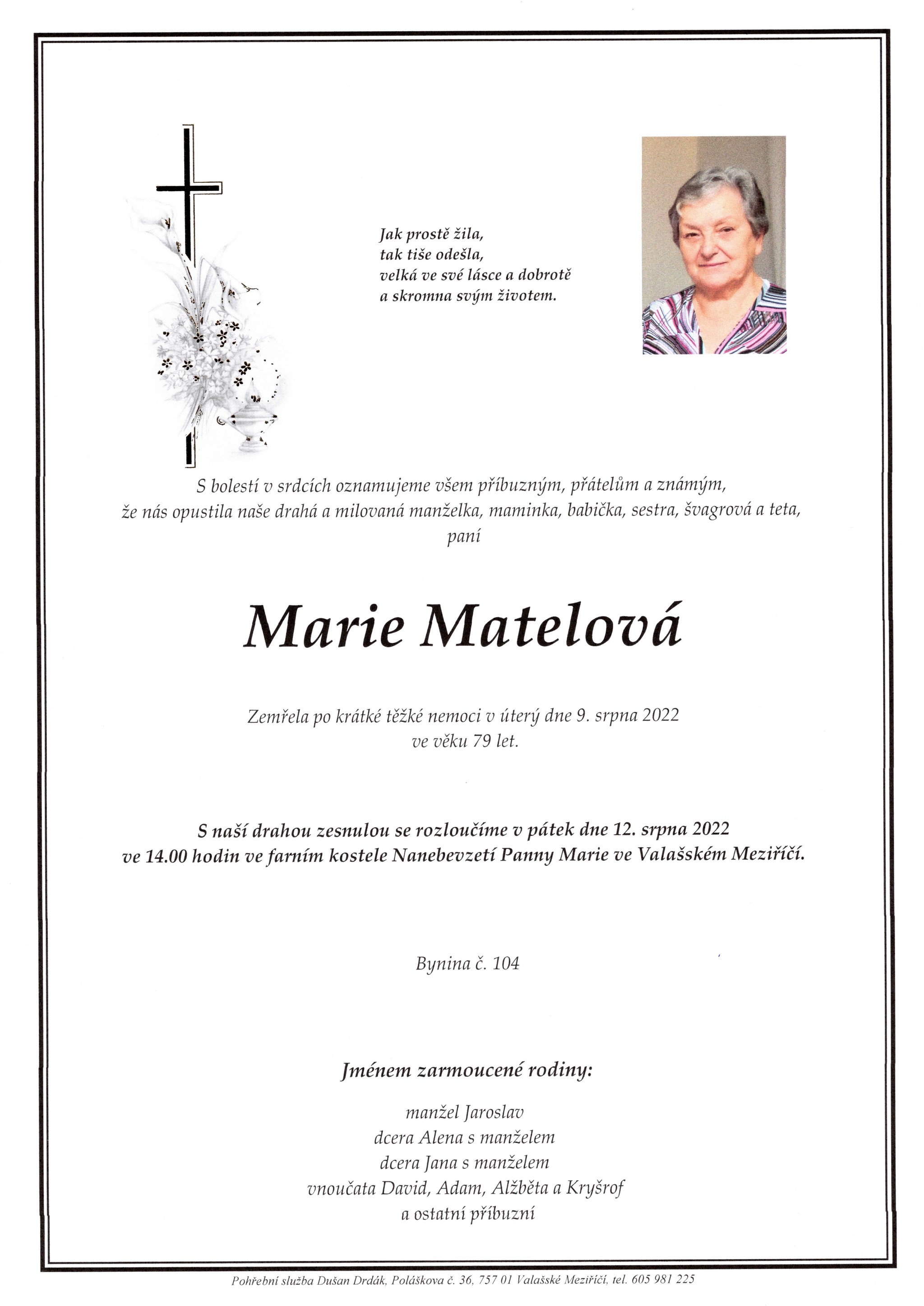 Marie Matelová