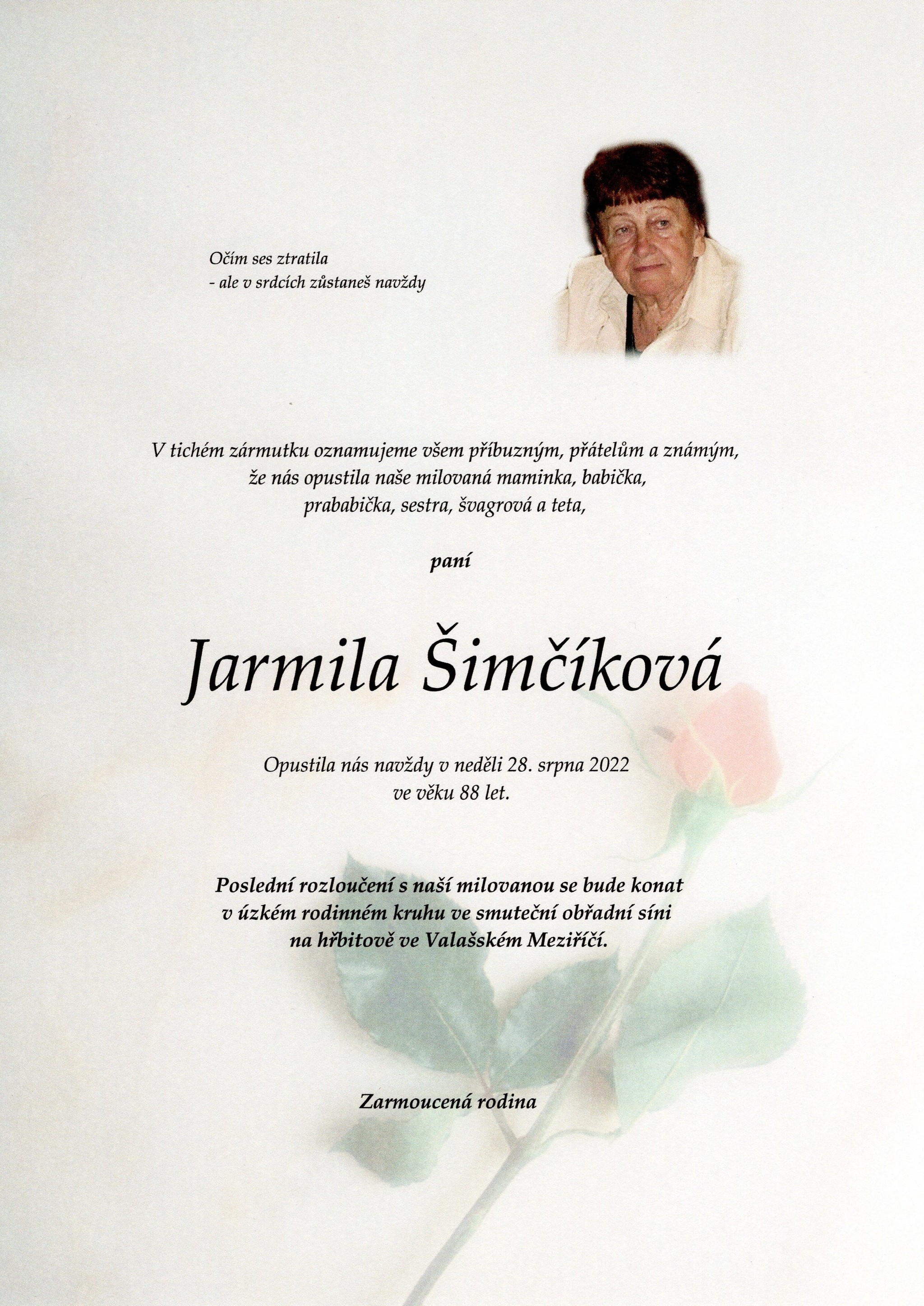 Jarmila Šimčíková