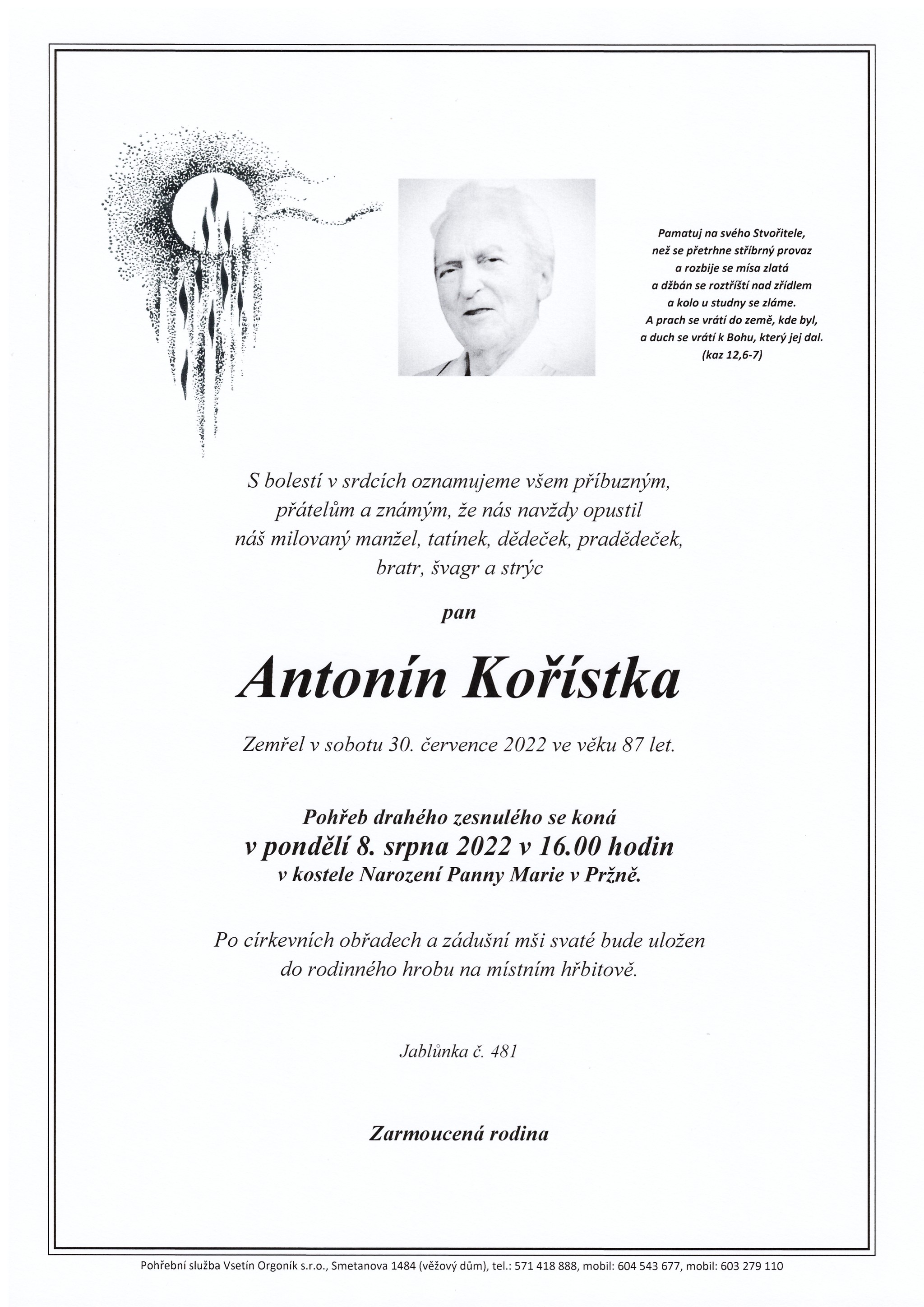 Antonín Kořístka