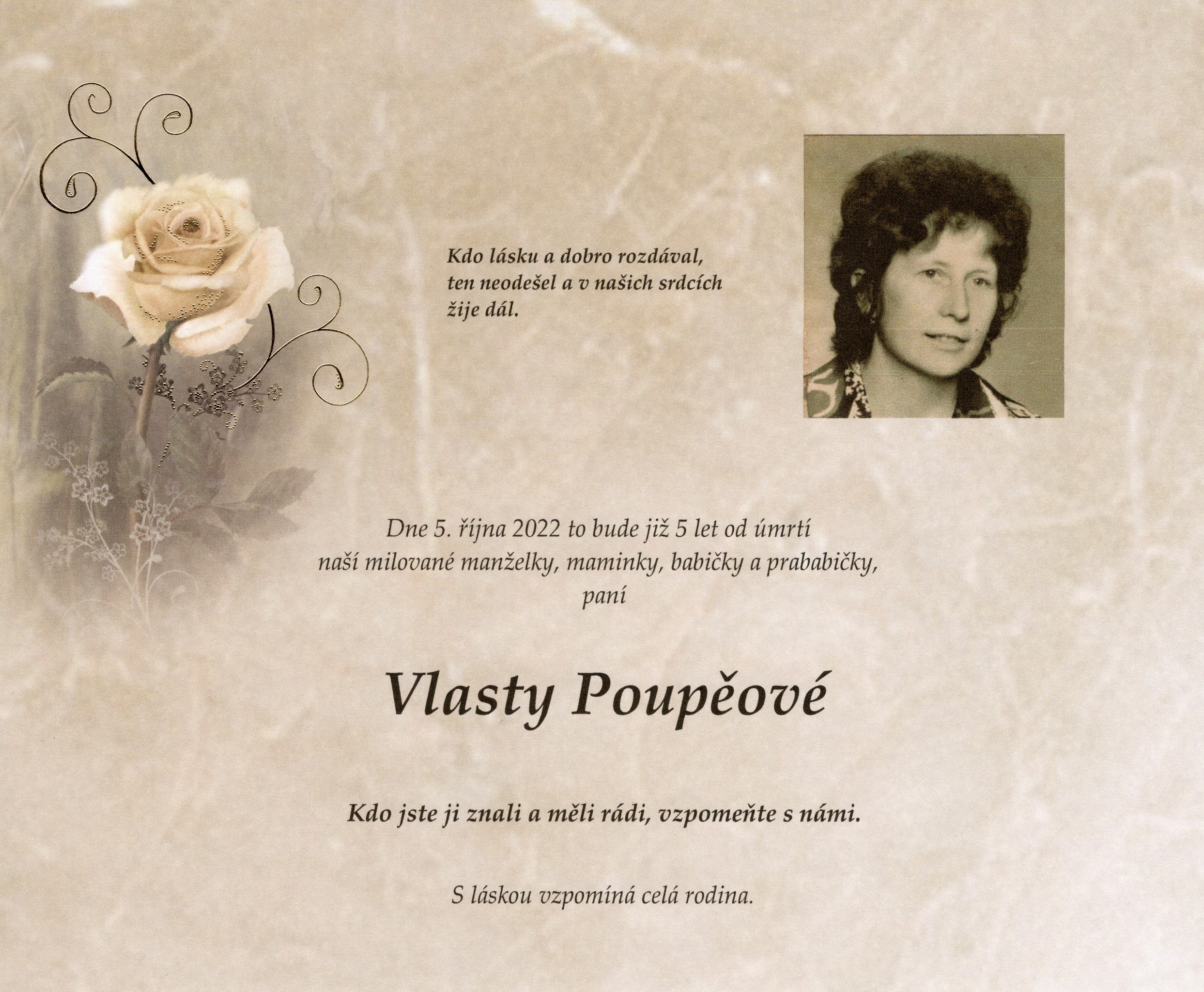 Vlasta Poupěová