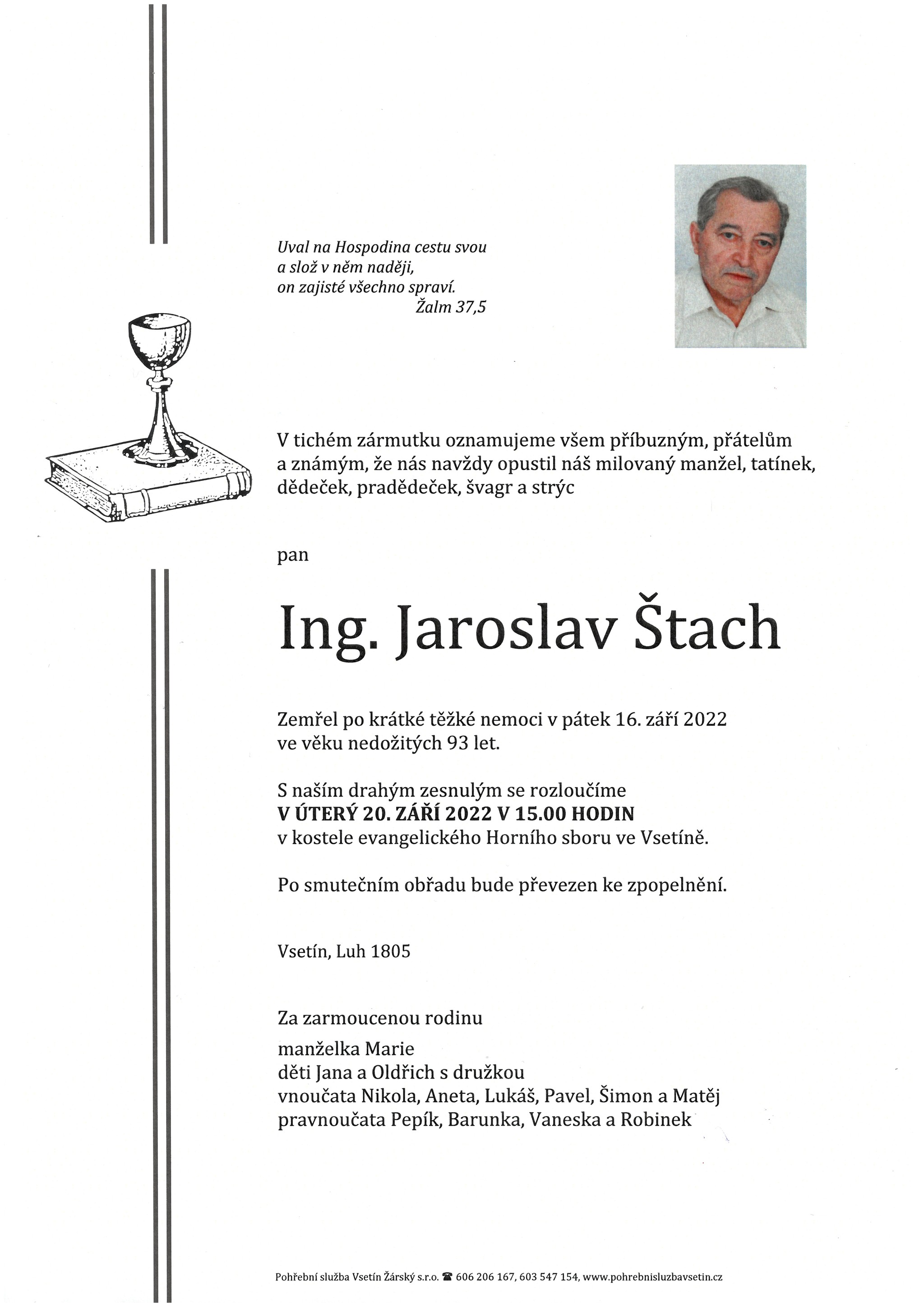 Ing. Jaroslav Štach