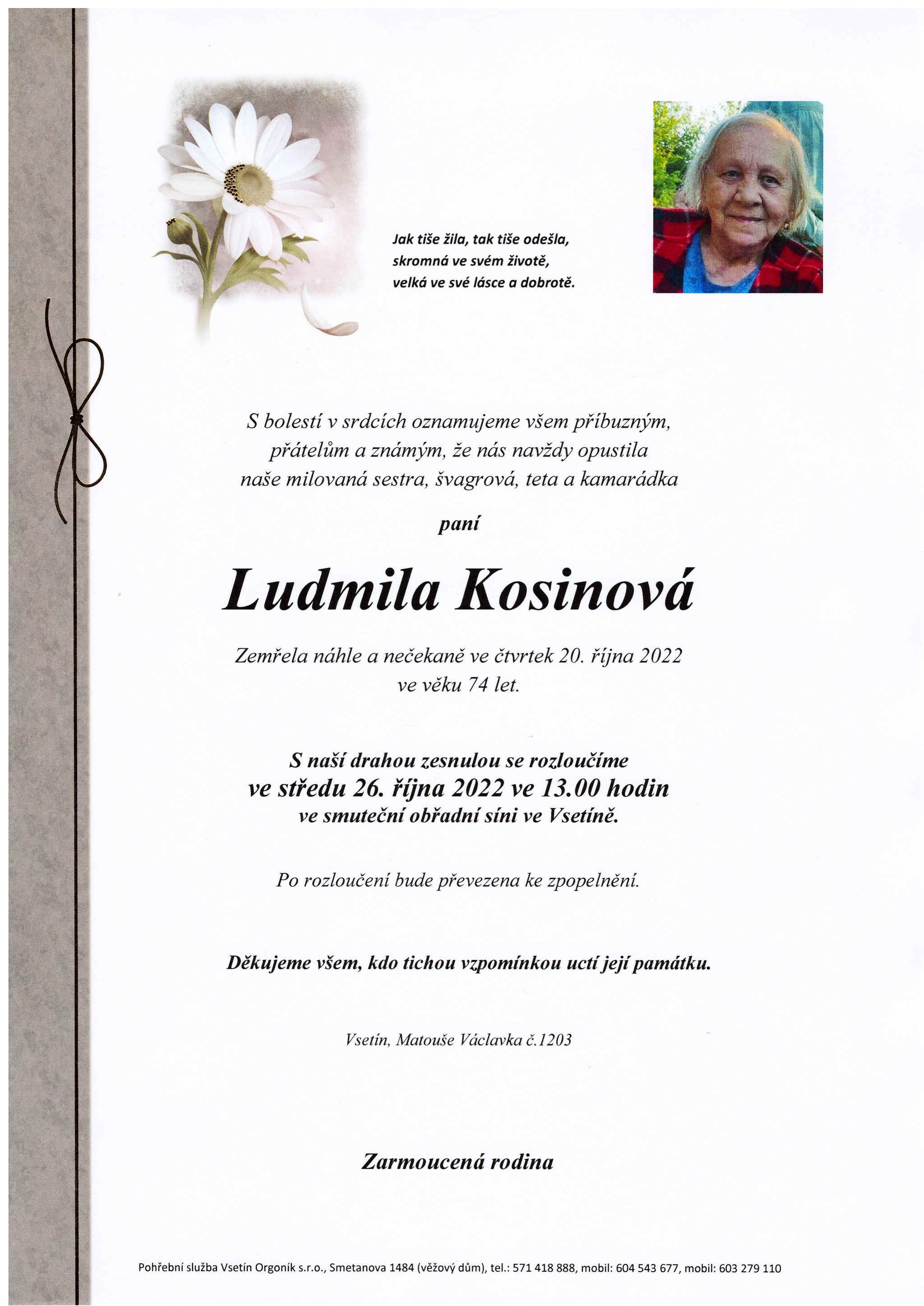 Ludmila Kosinová