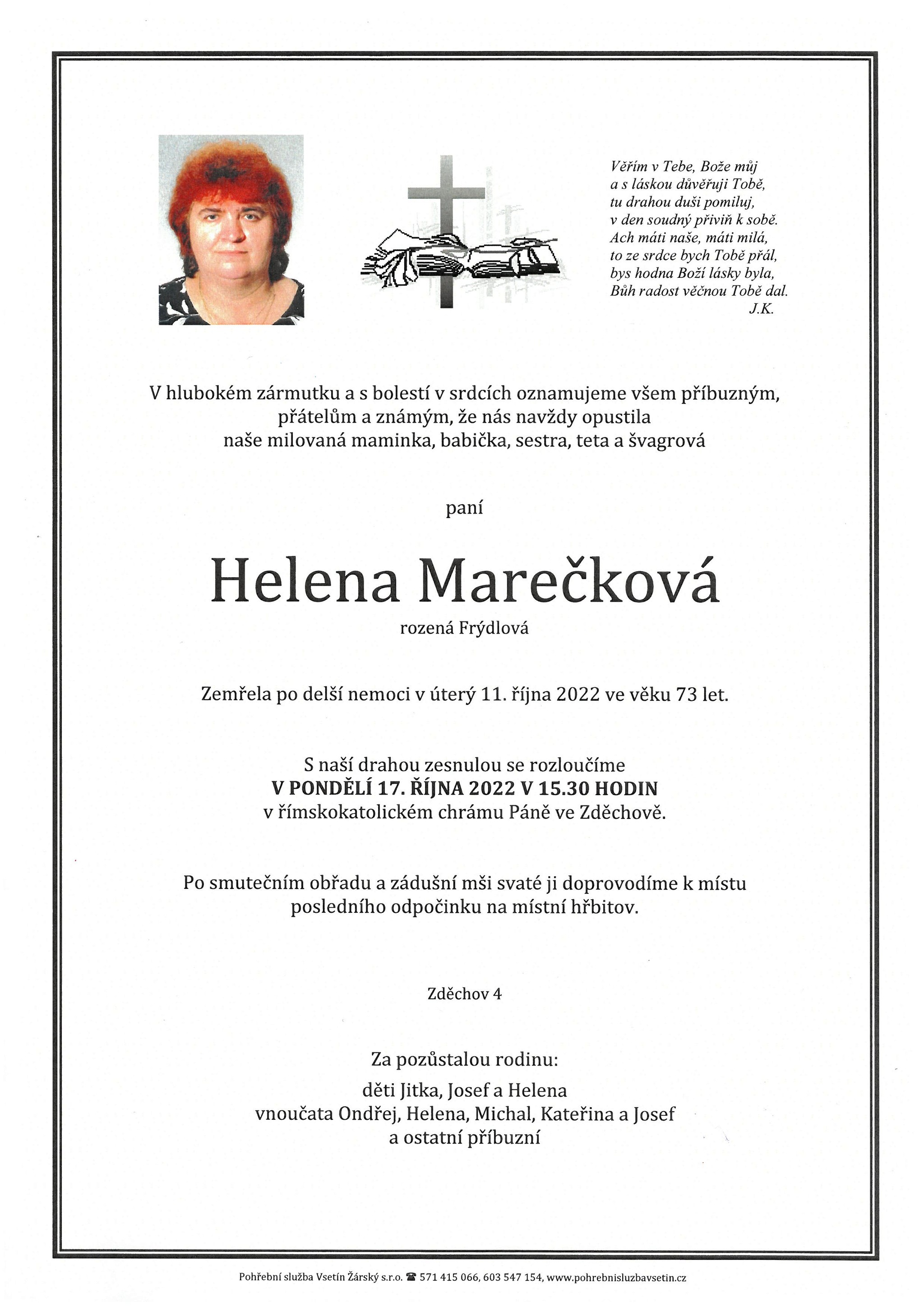 Helena Marečková