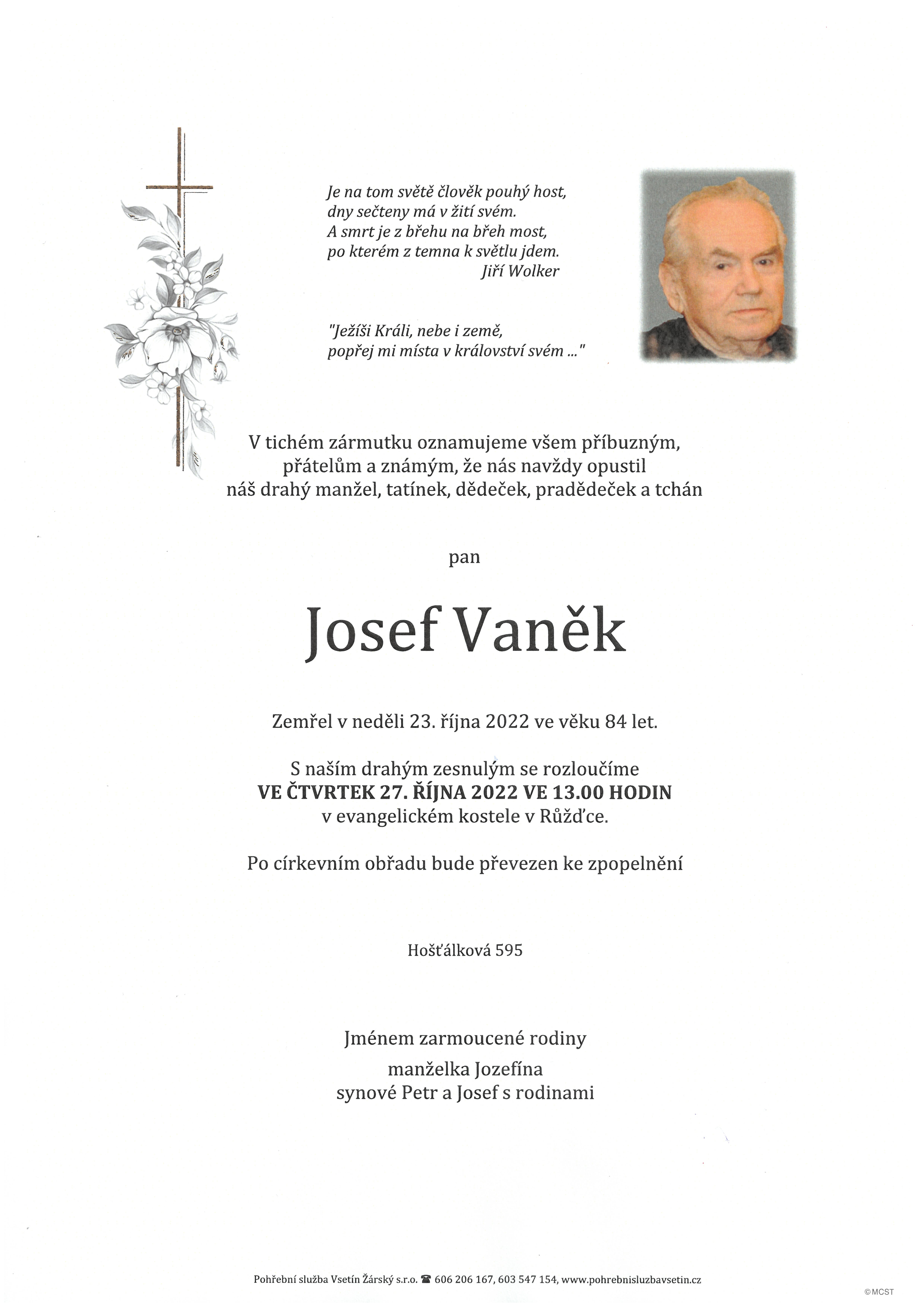 Josef Vaněk