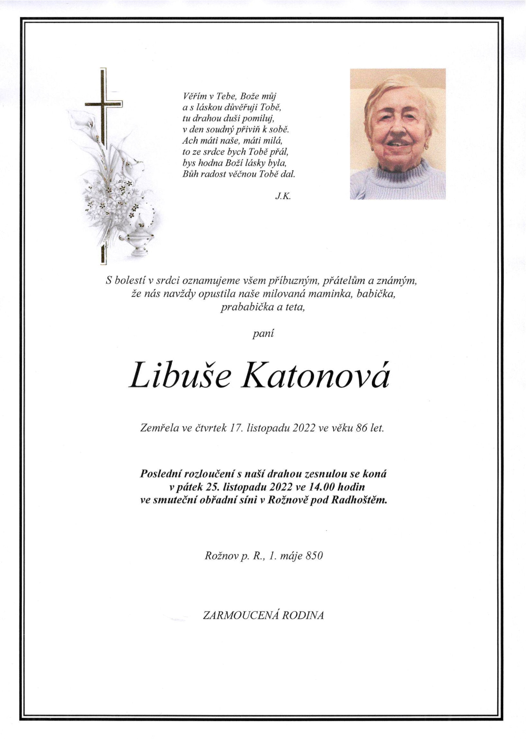 Libuše Katonová