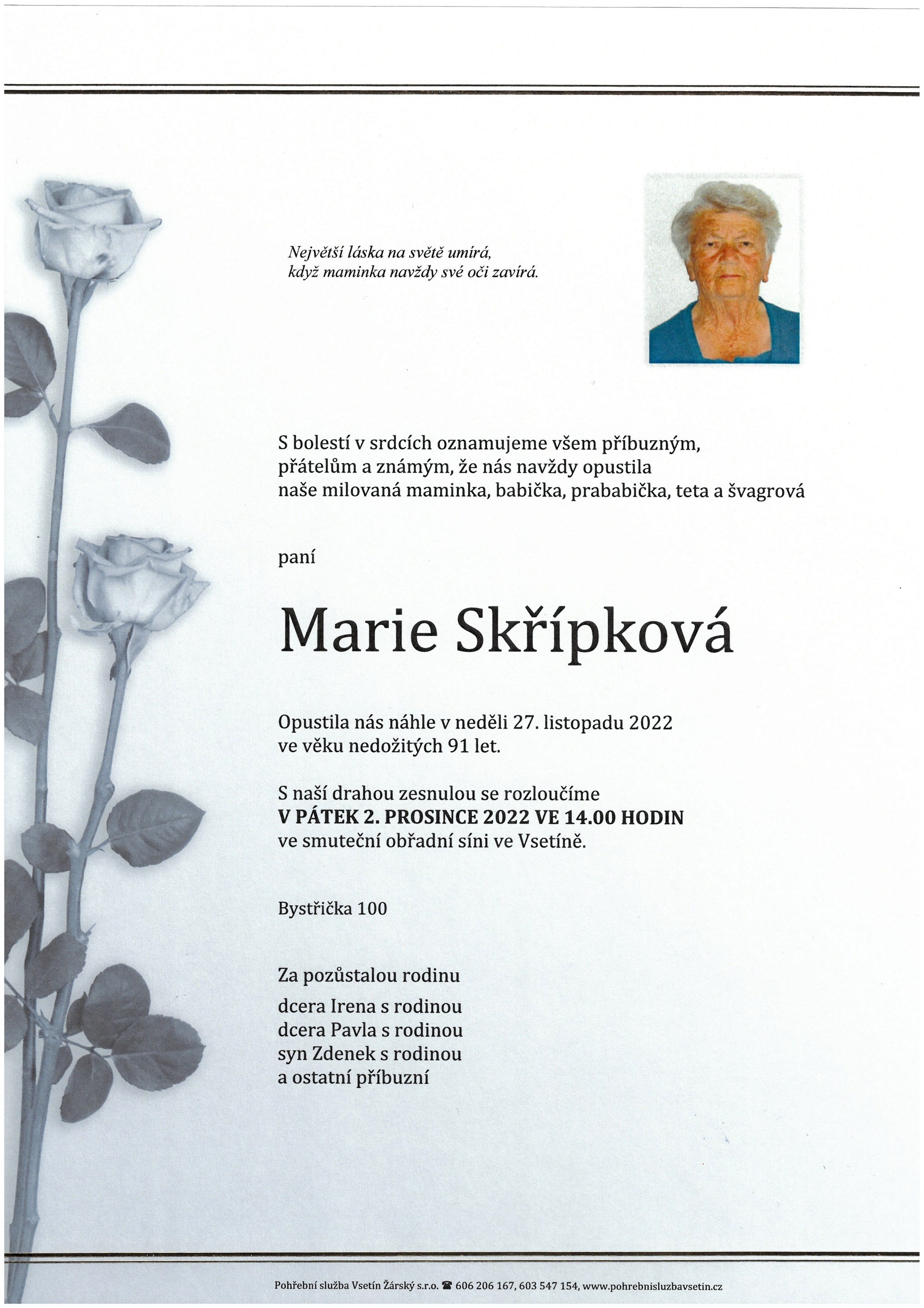 Marie Skřípková