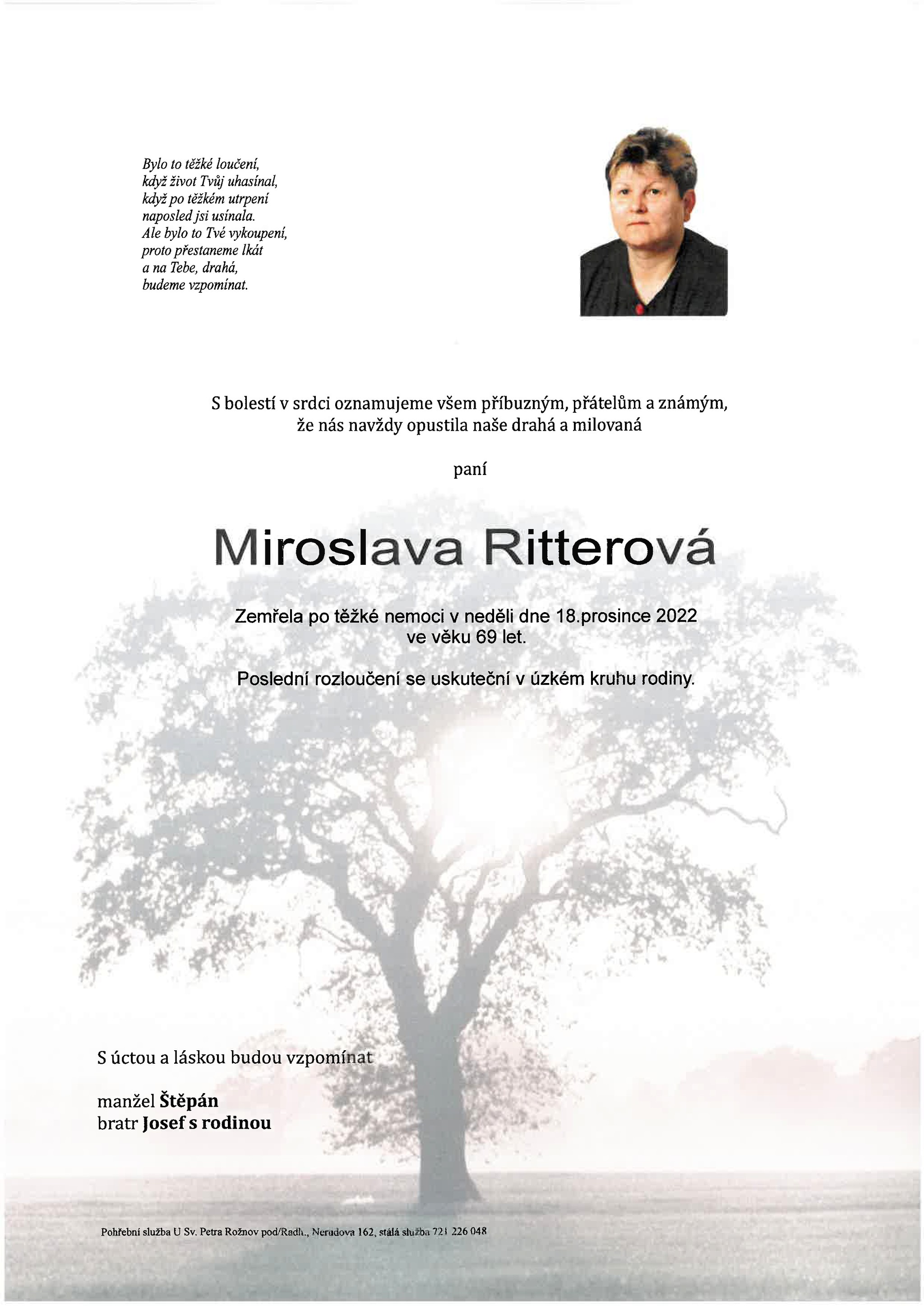 Miroslava Ritterová