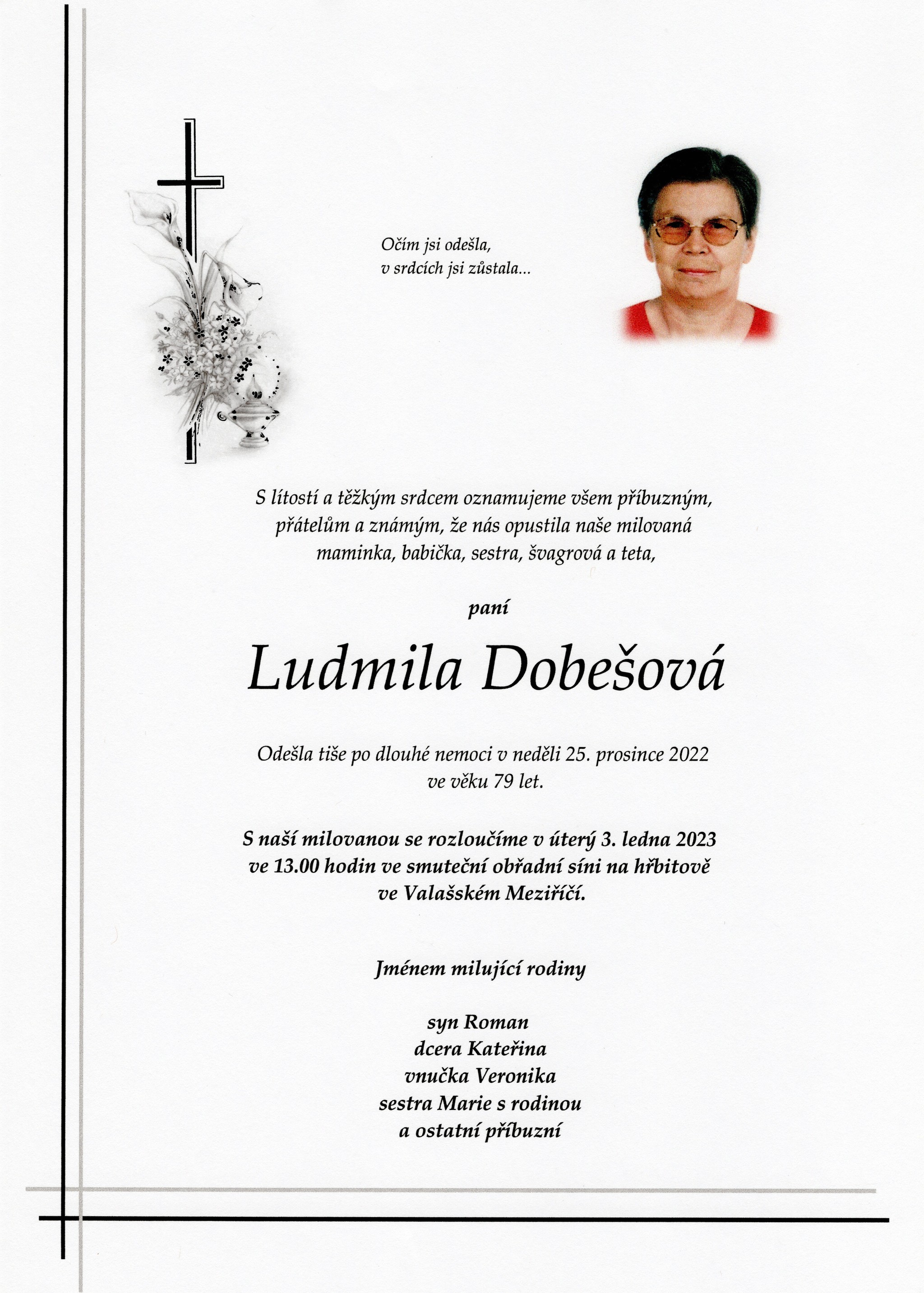 Ludmila Dobešová