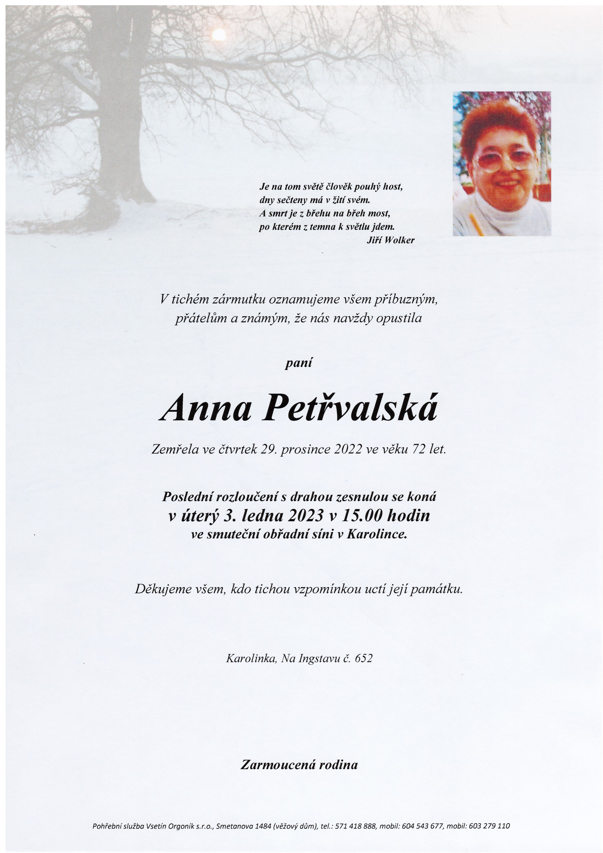 Anna Petřvaldská