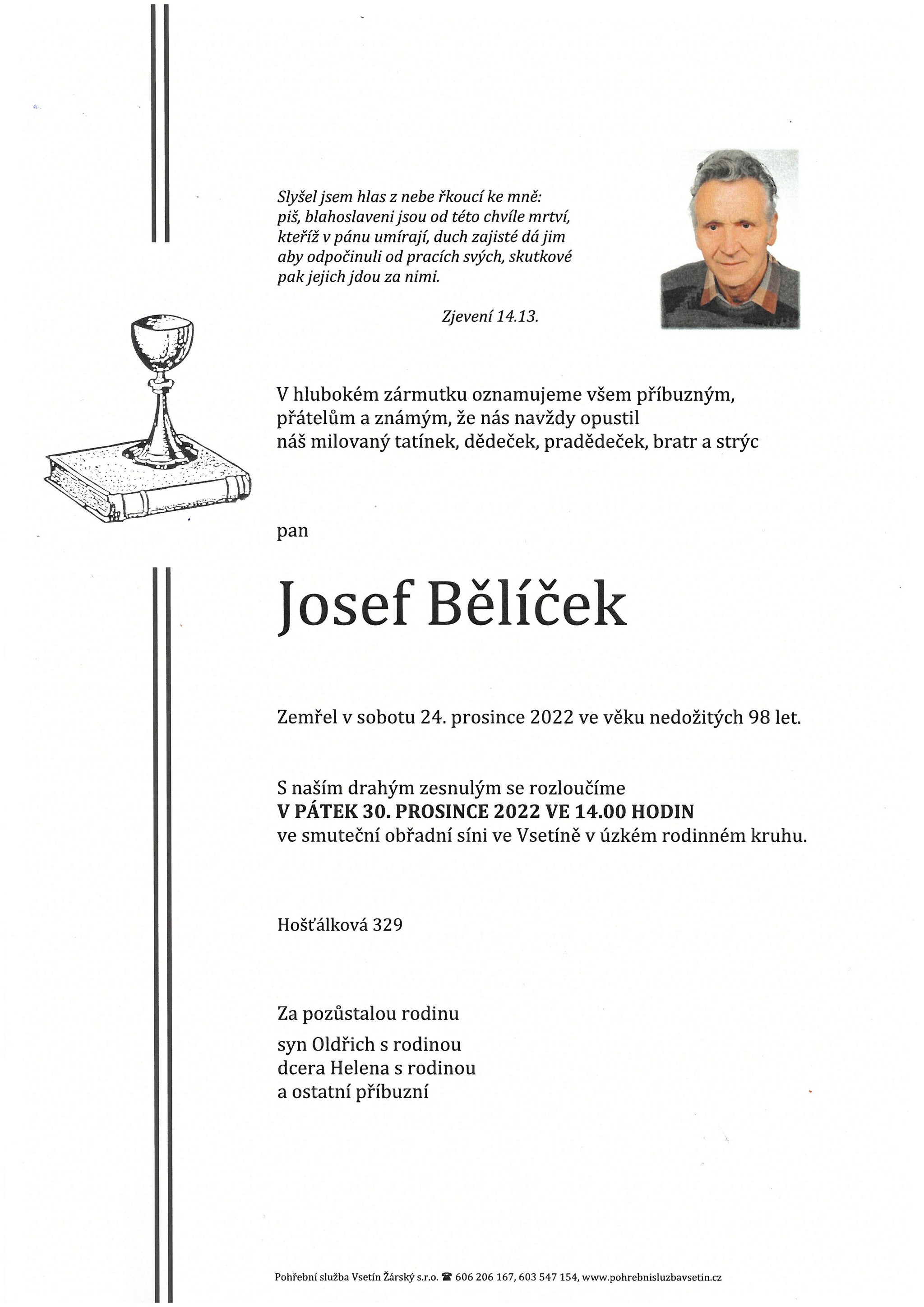Josef Bělíček