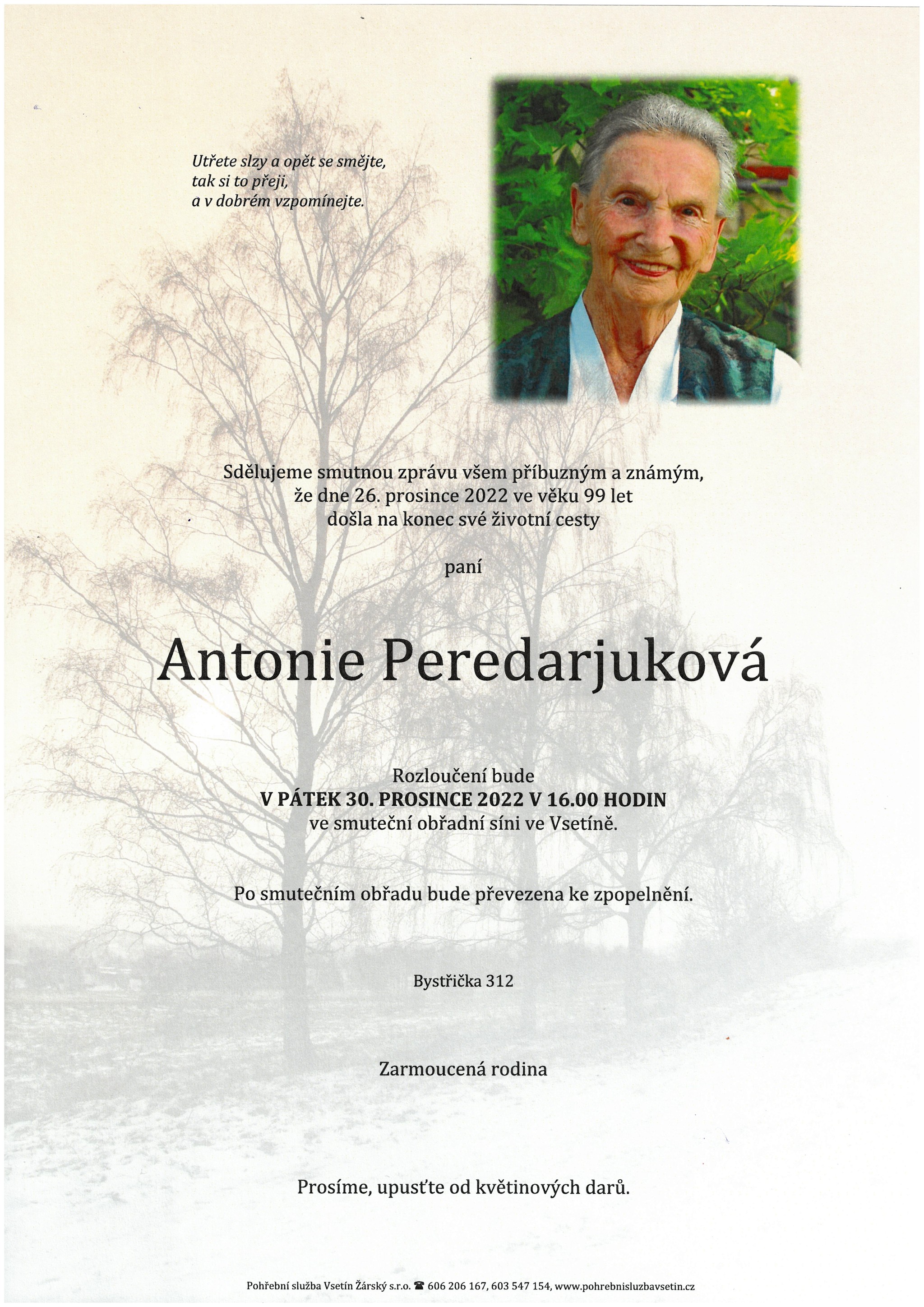 Antonie Peredarjuková