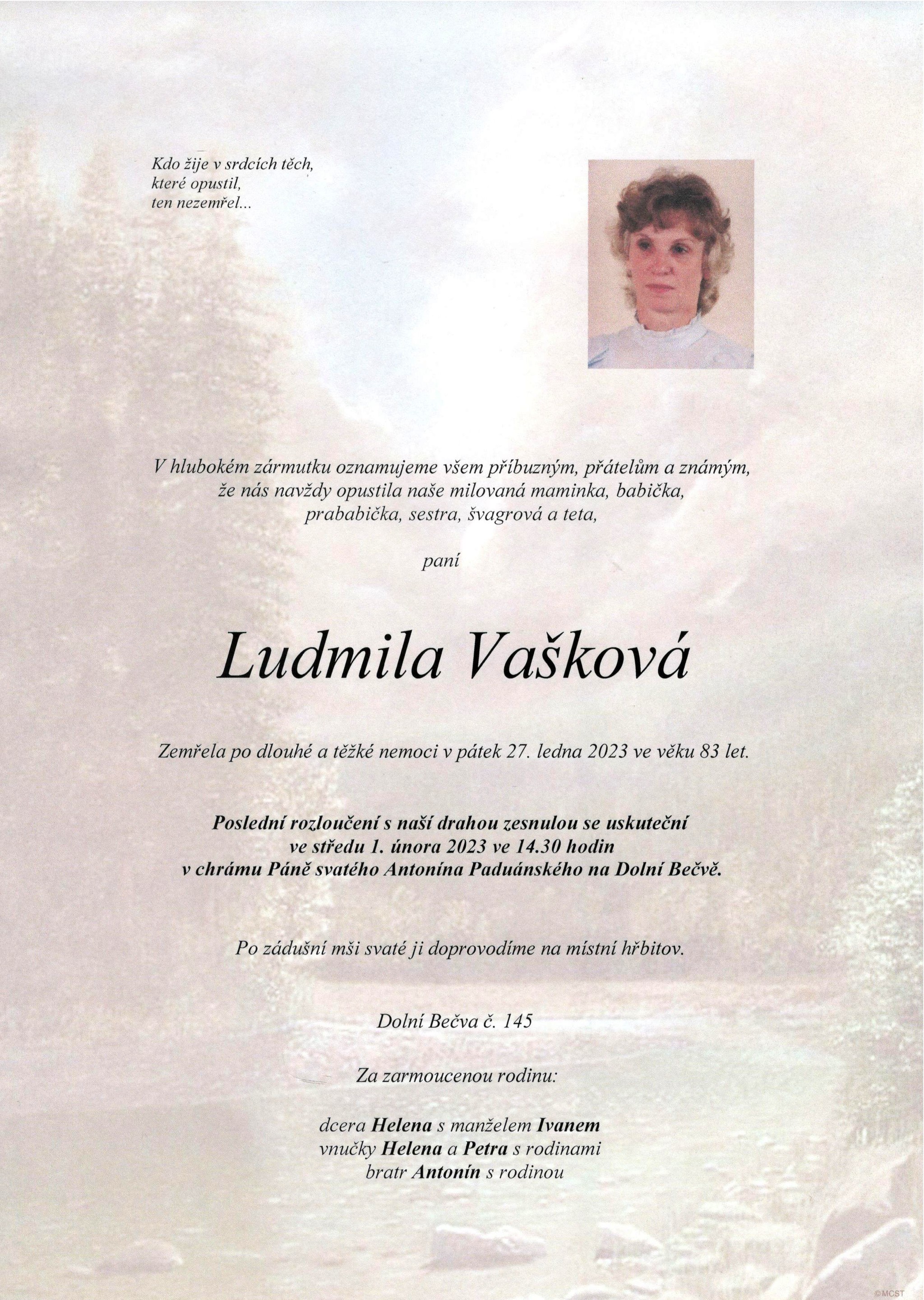Ludmila Vašková