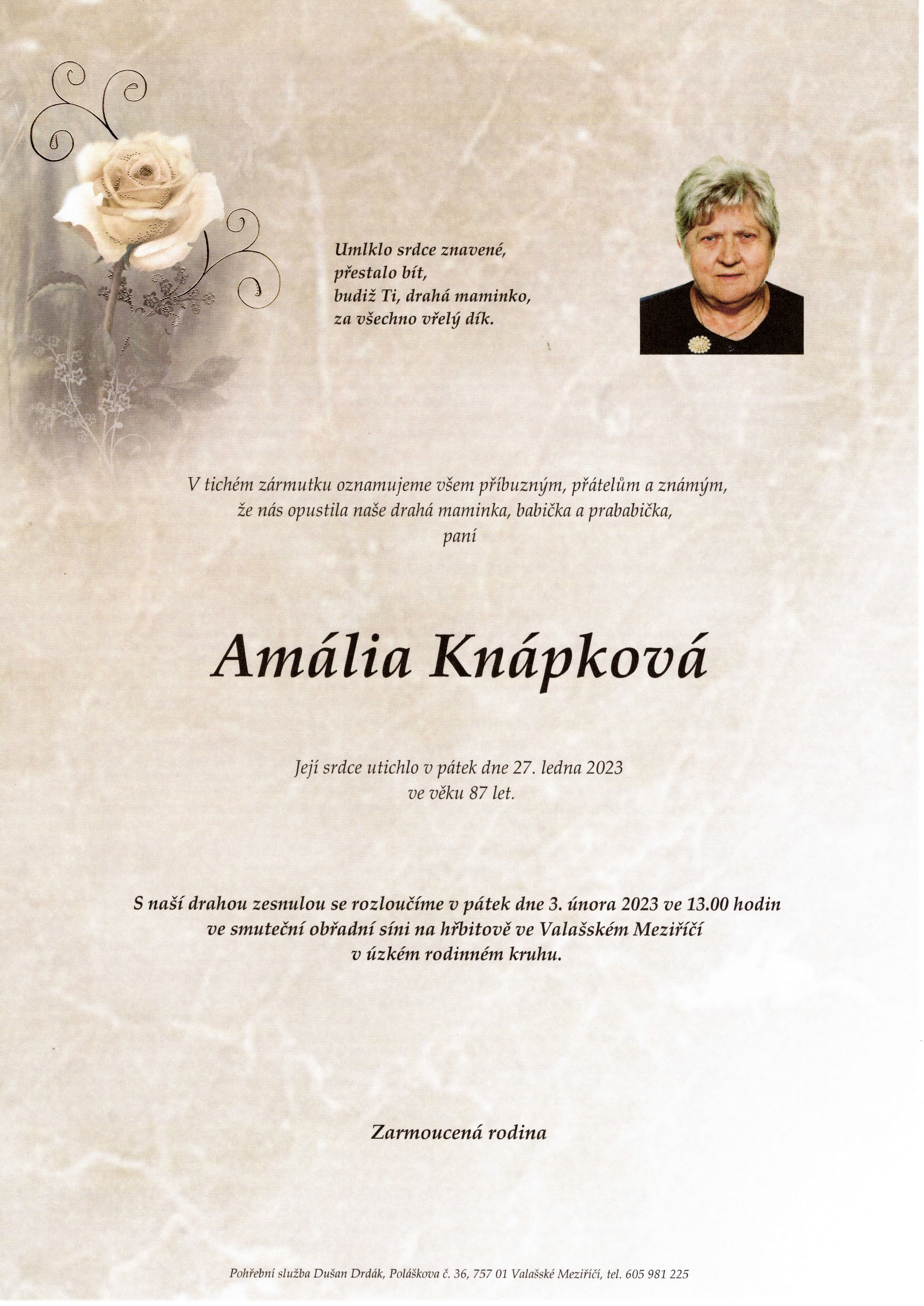 Amália Knápková