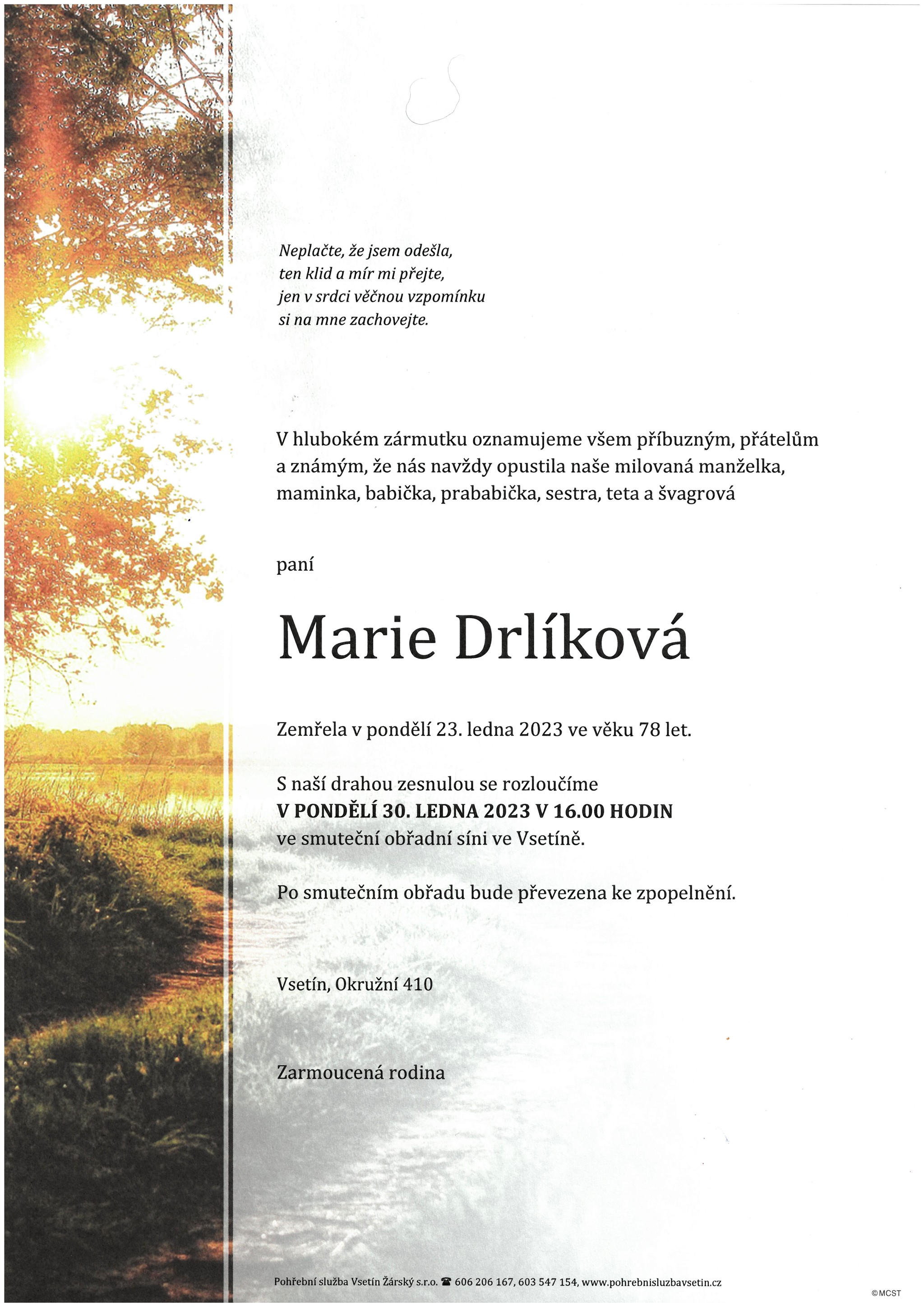 Marie Drlíková