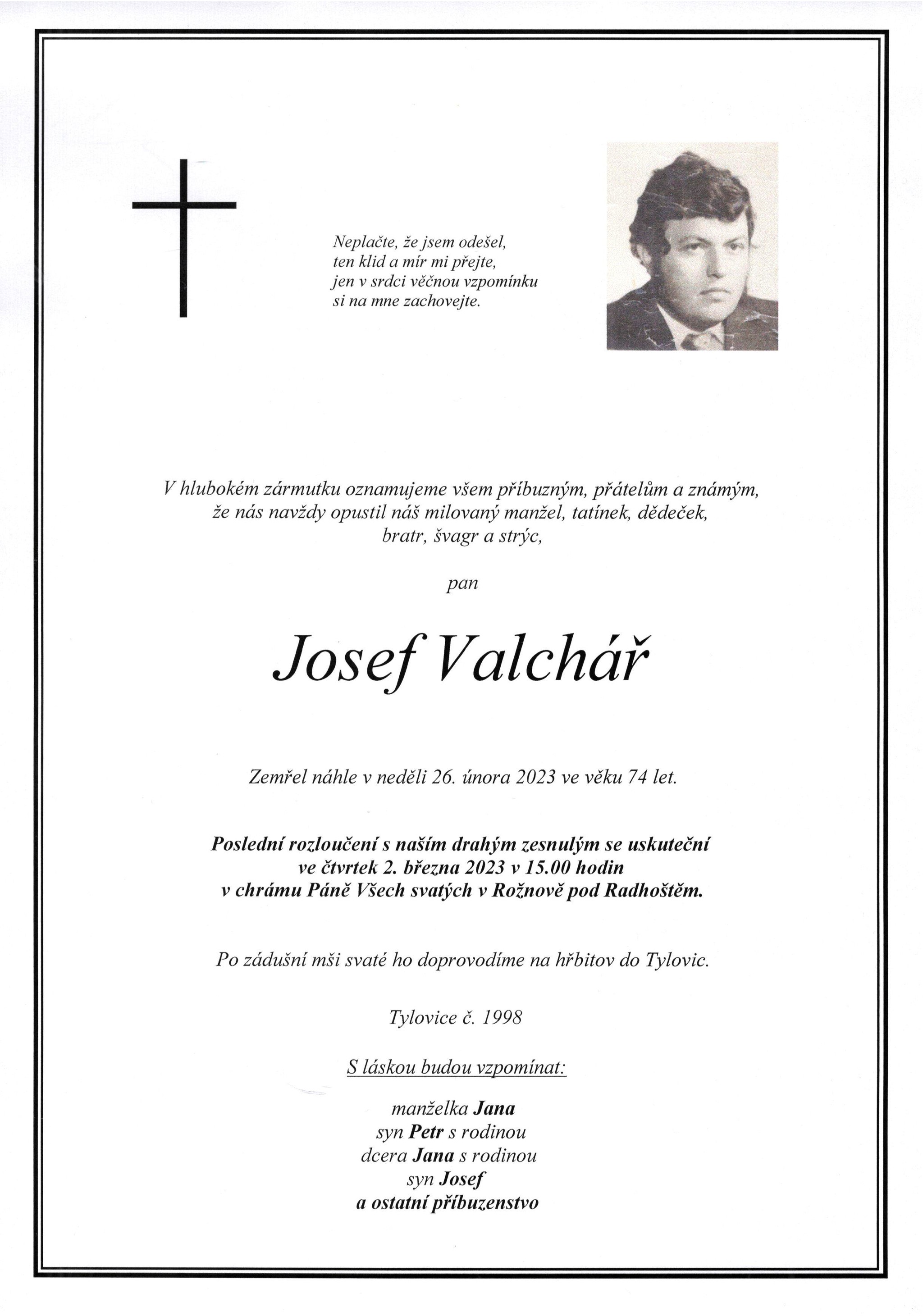 Josef Valchář