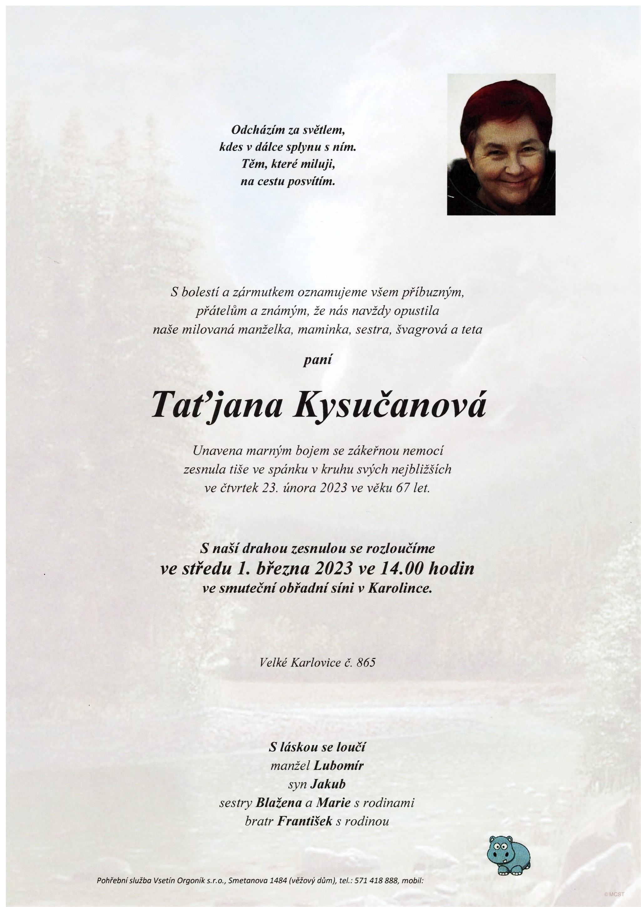 Taťjana Kysučanová