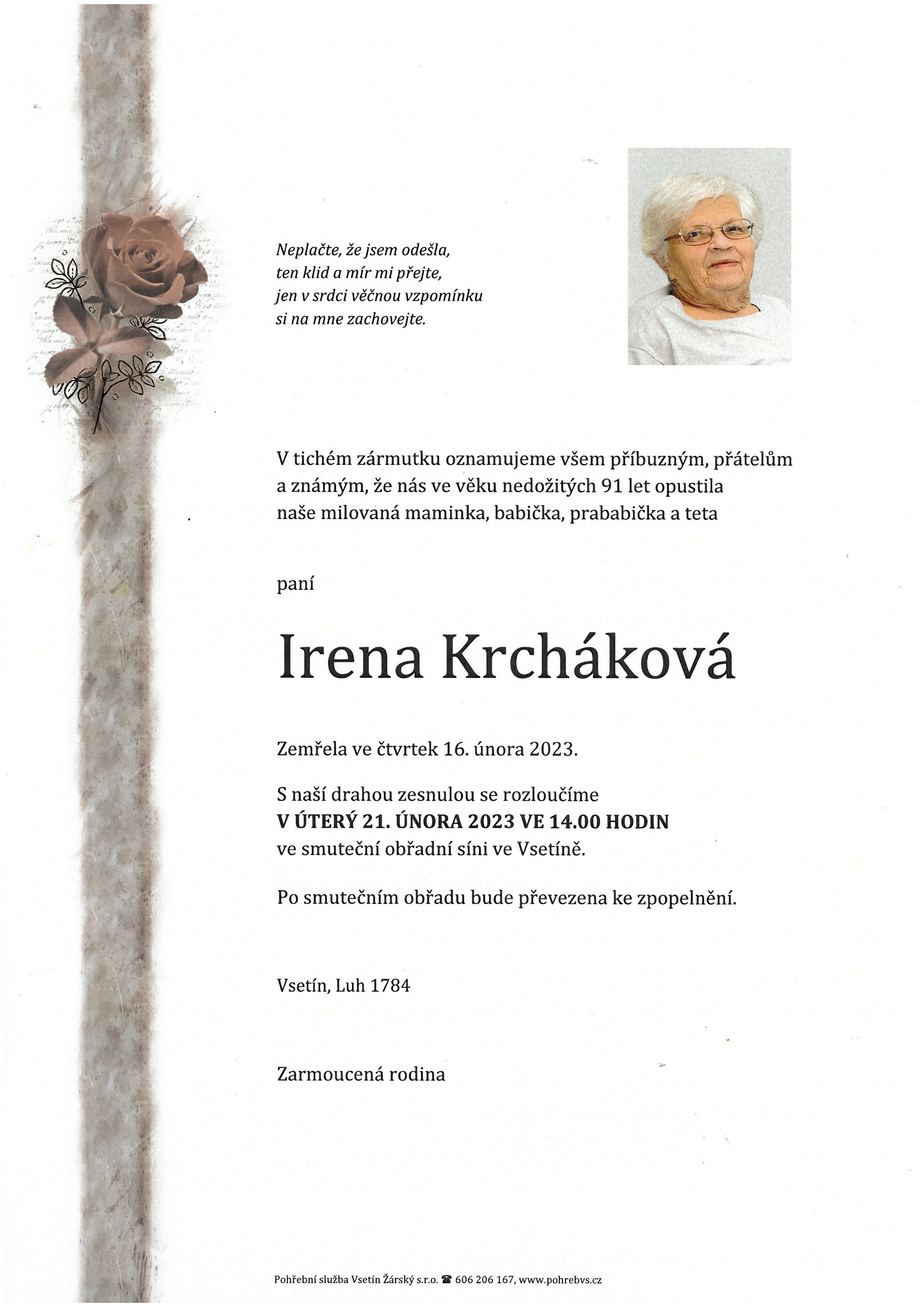 Irena Krcháková