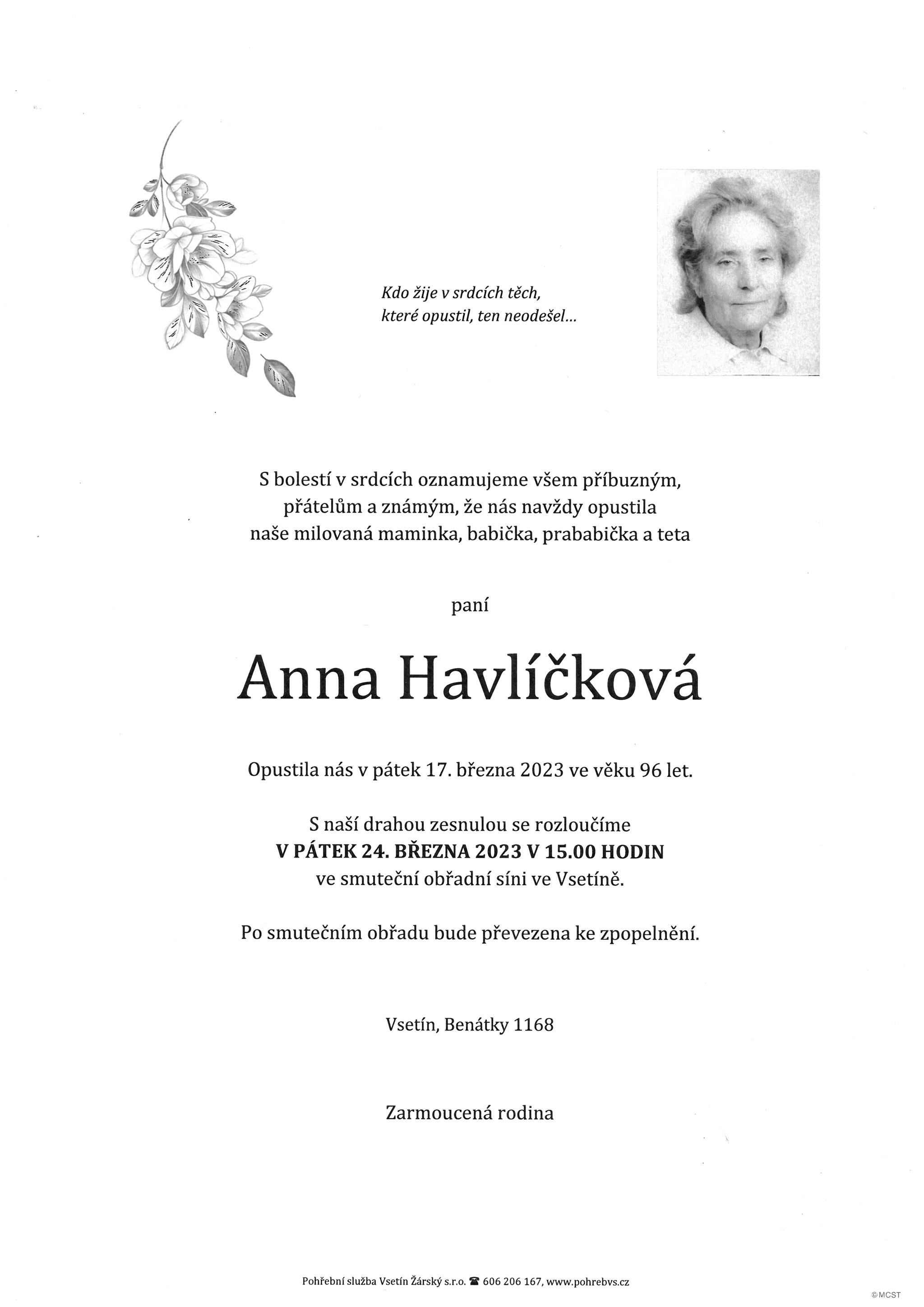 Anna Havlíčková
