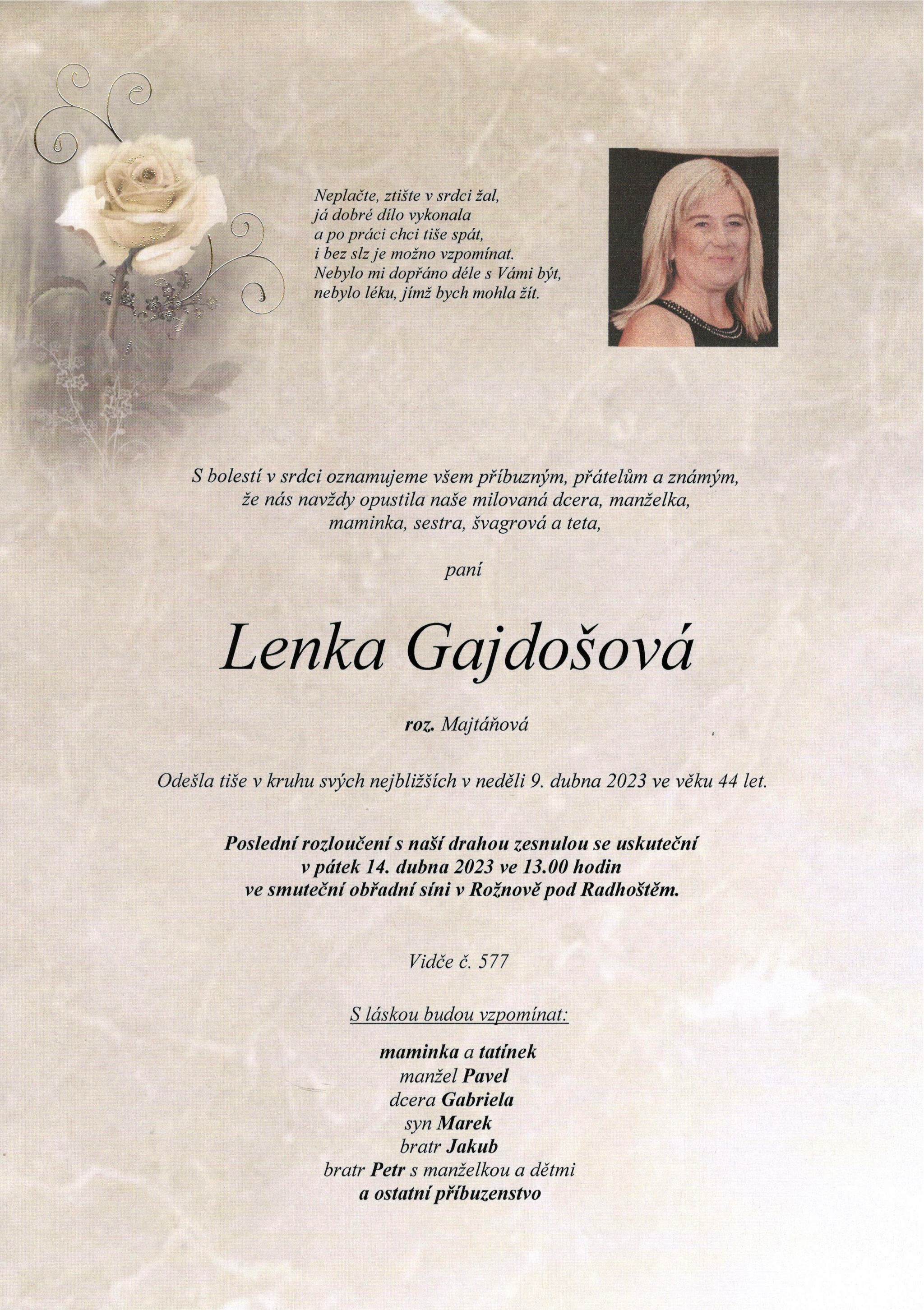 Lenka Gajdošová