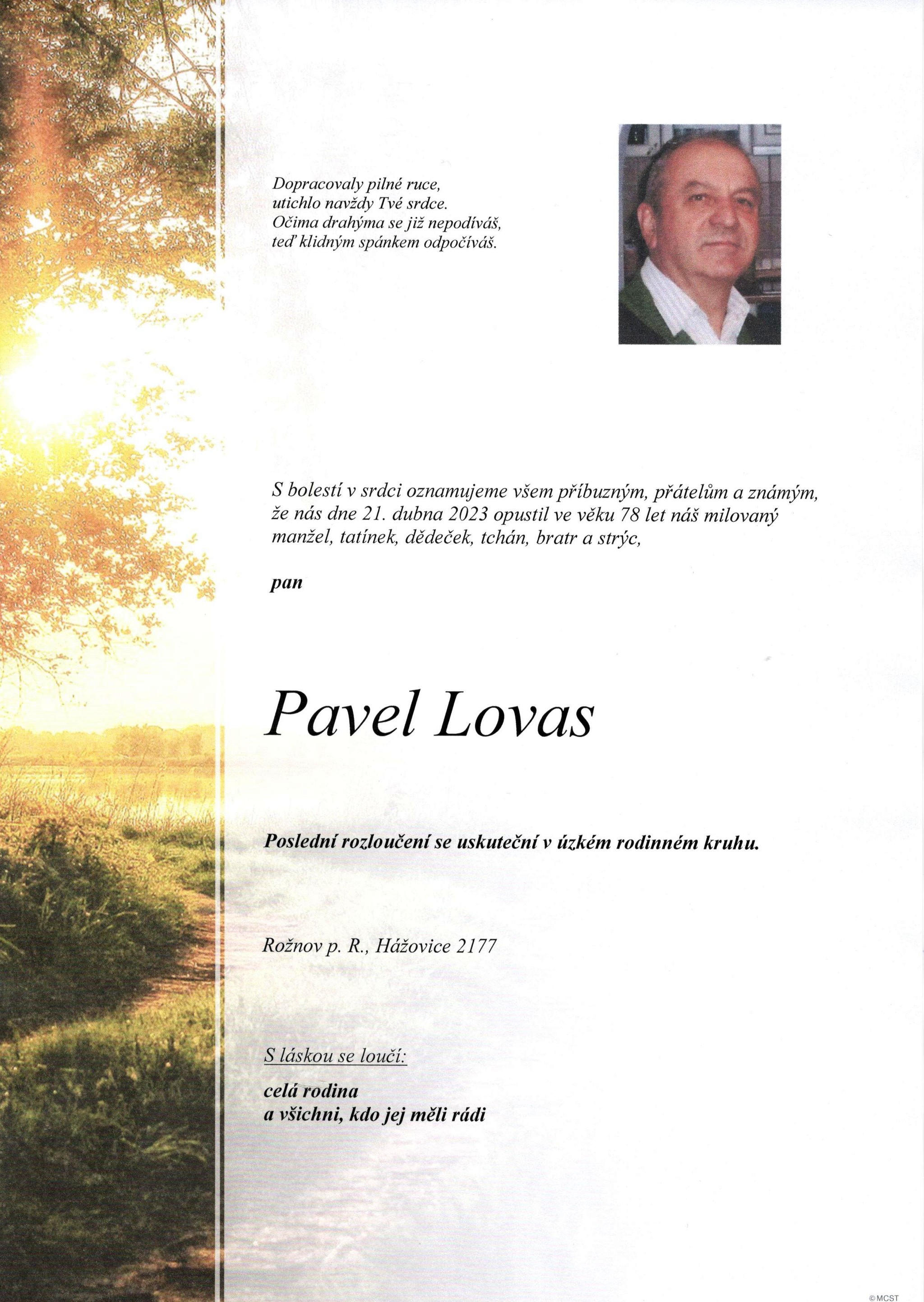 Pavel Lovas