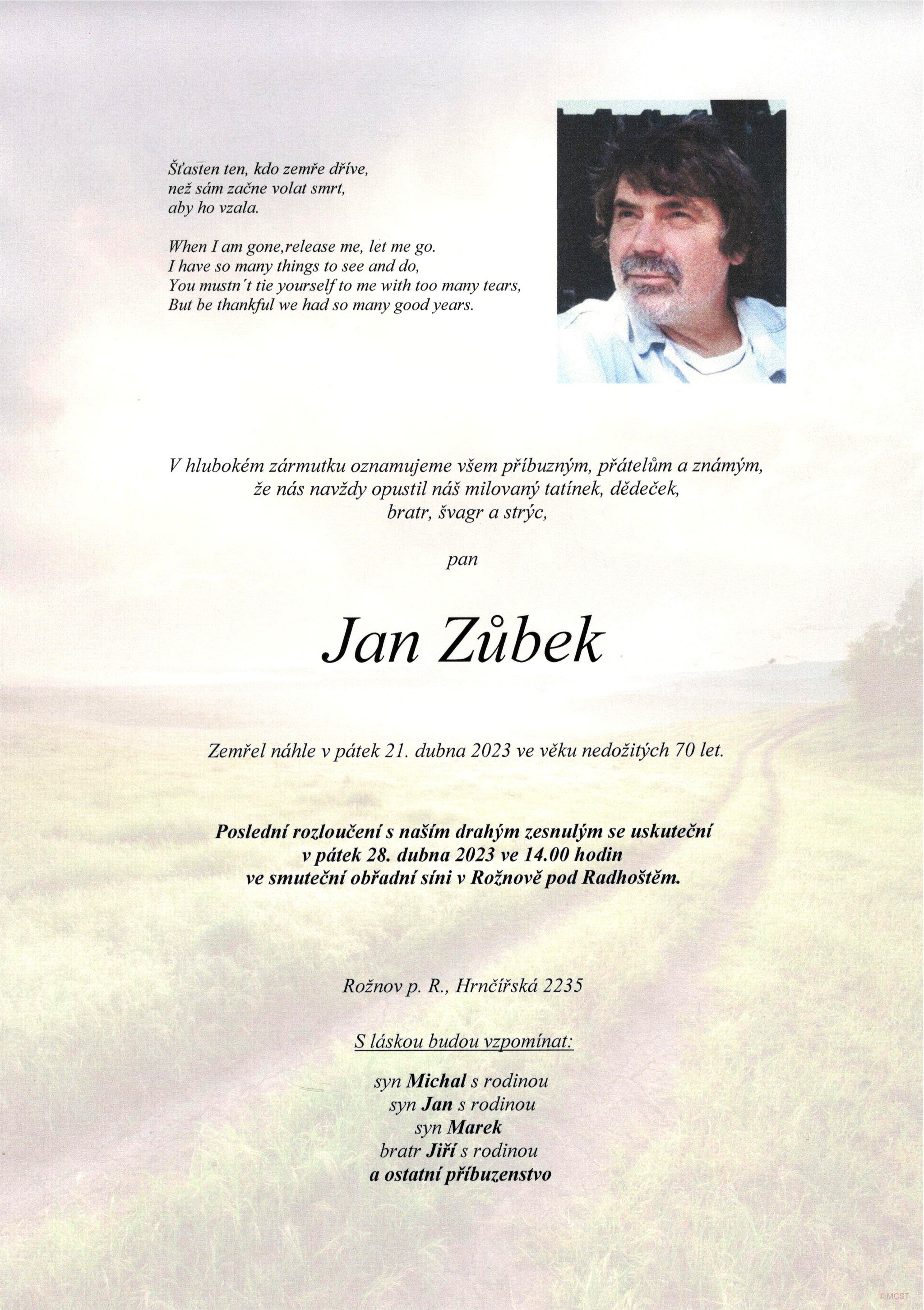 Jan Zůbek