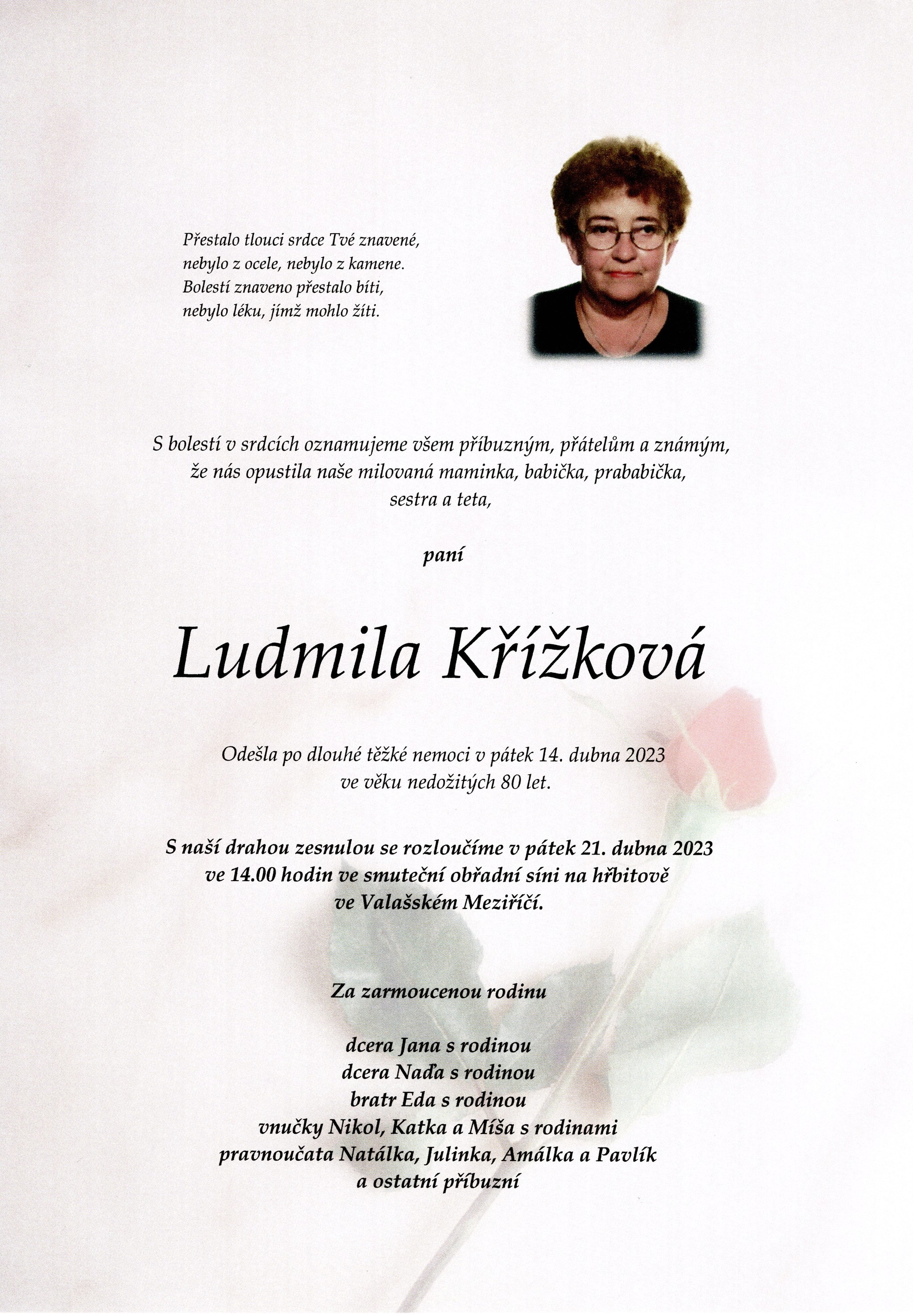 Ludmila Křížková