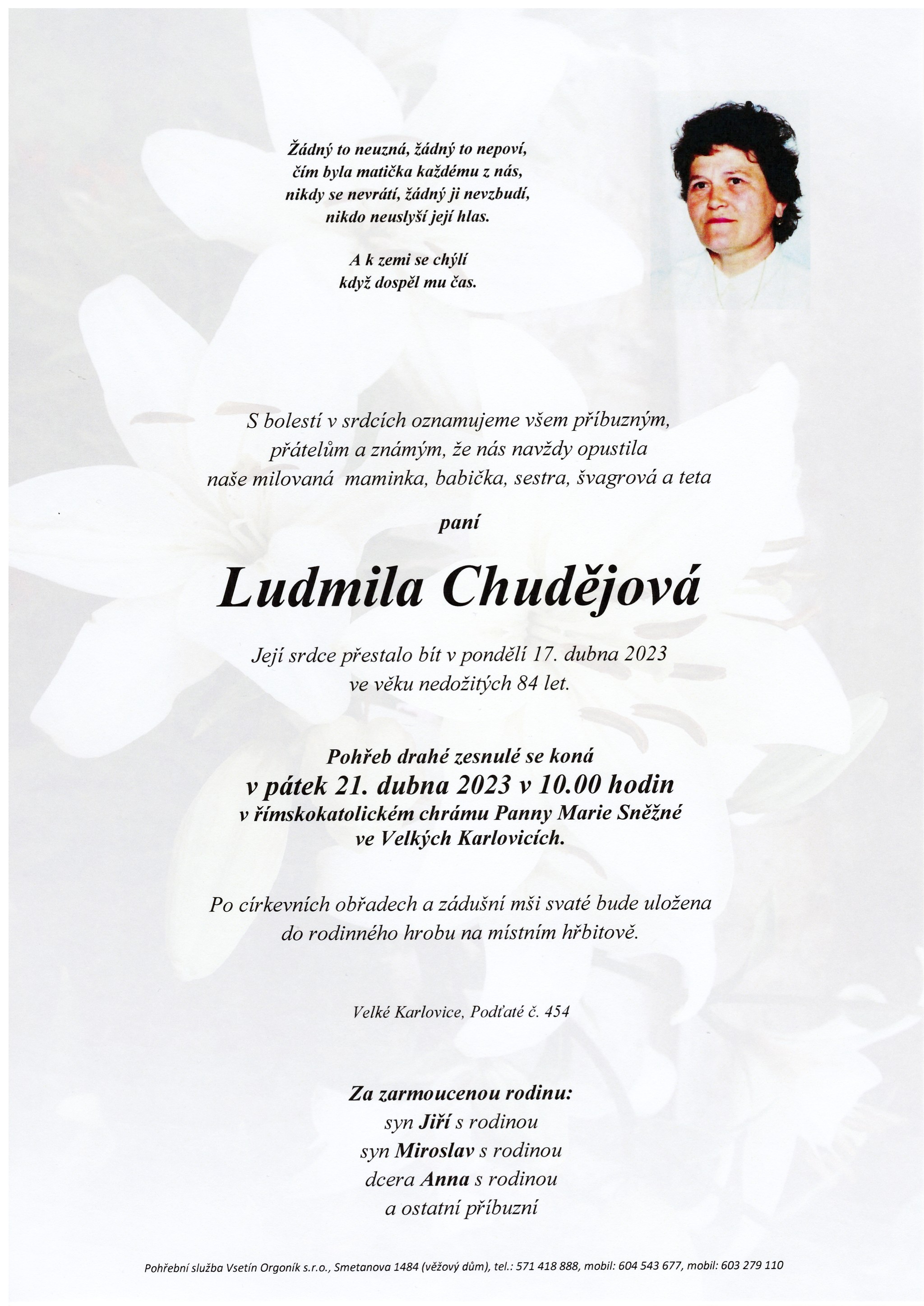 Ludmila Chudějová