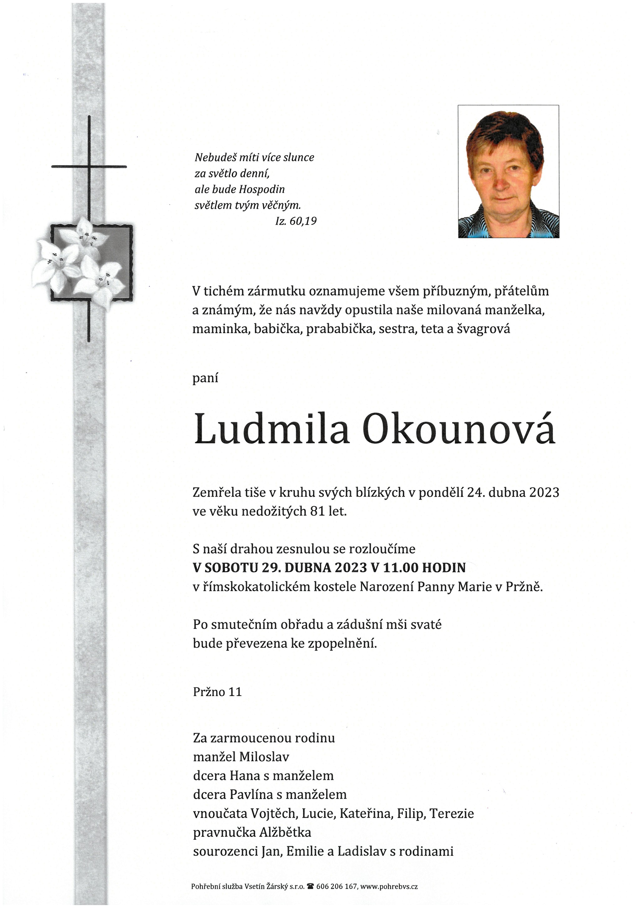 Ludmila Okounová