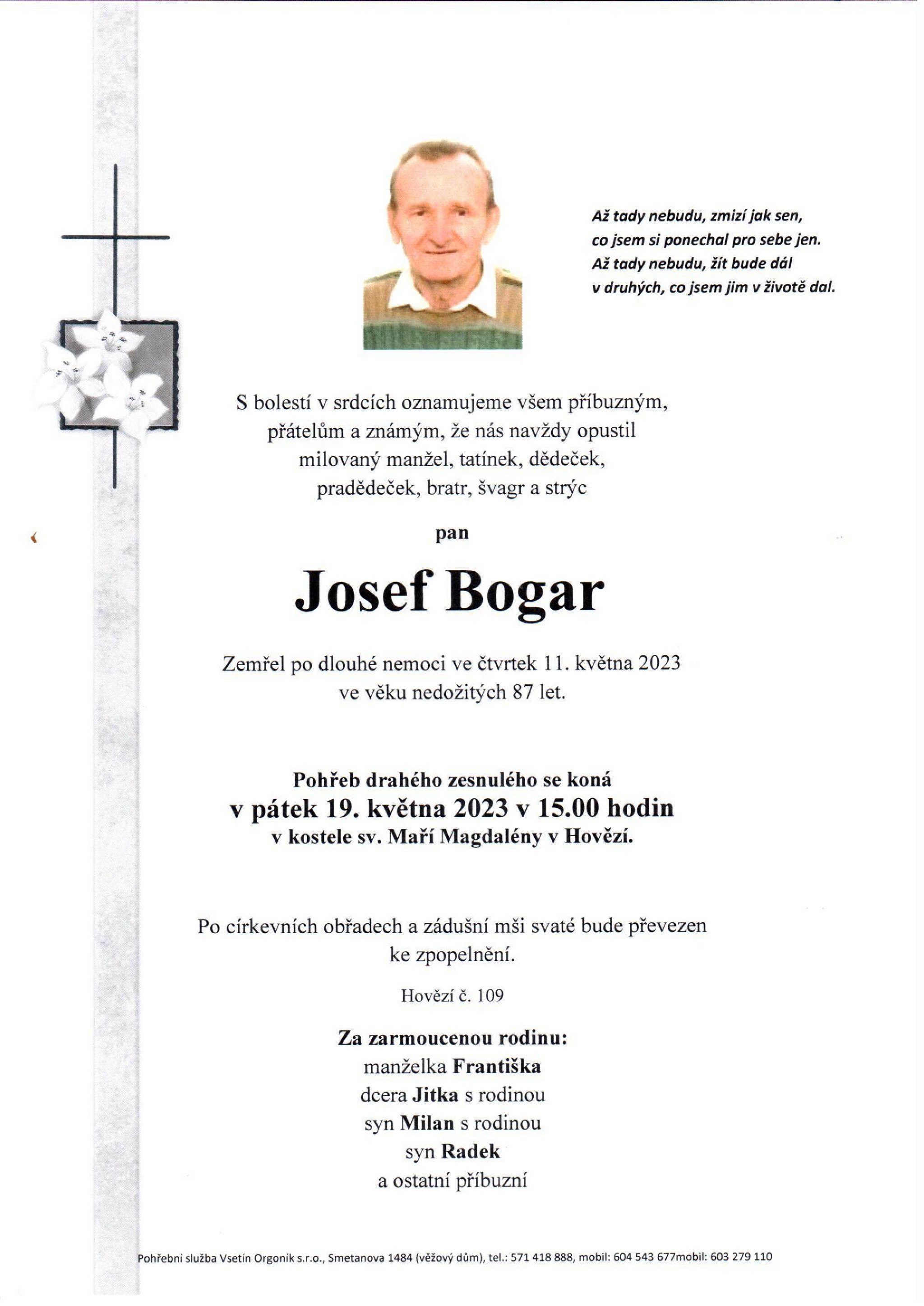 Josef Bogar