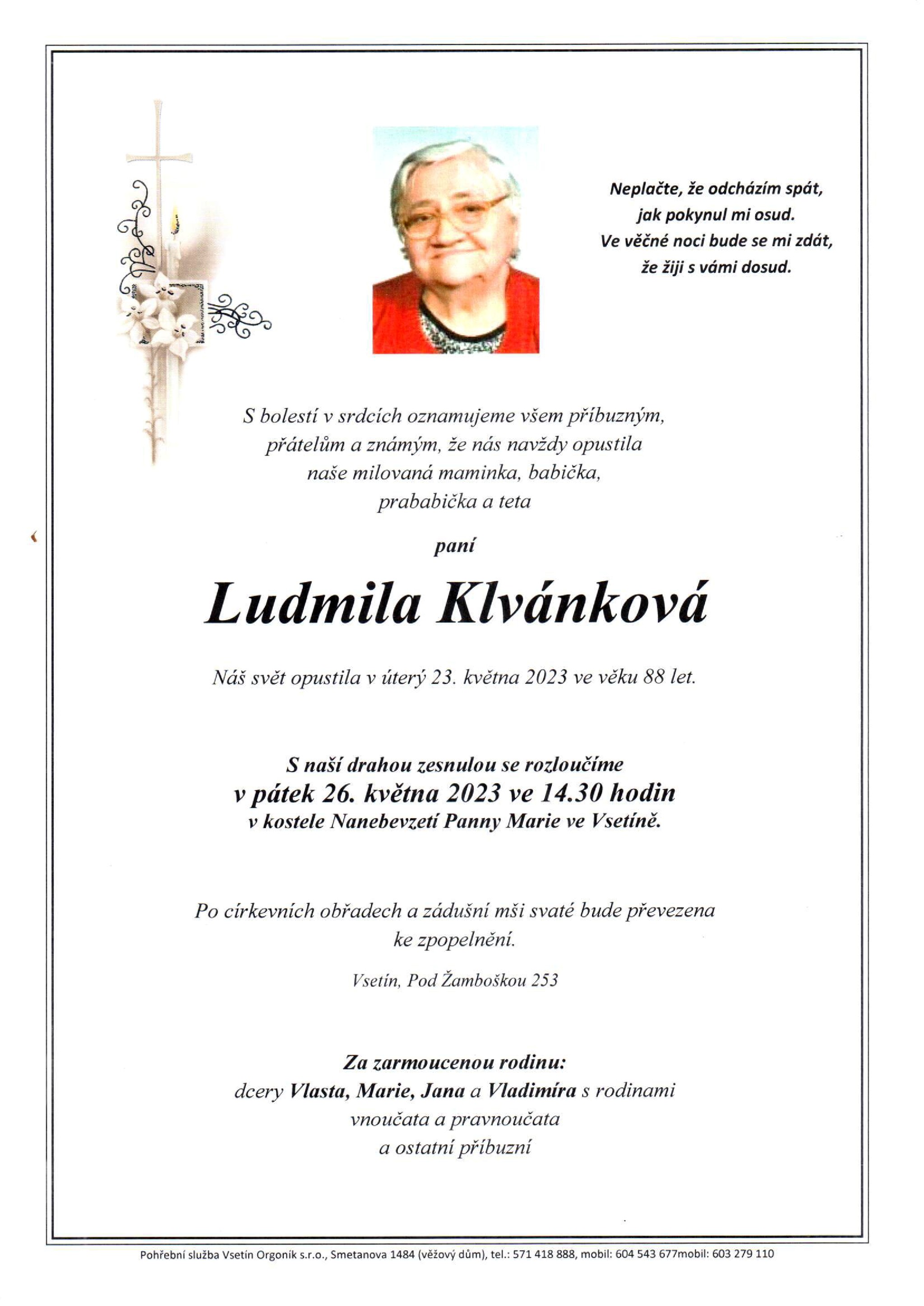 Ludmila Klvánková