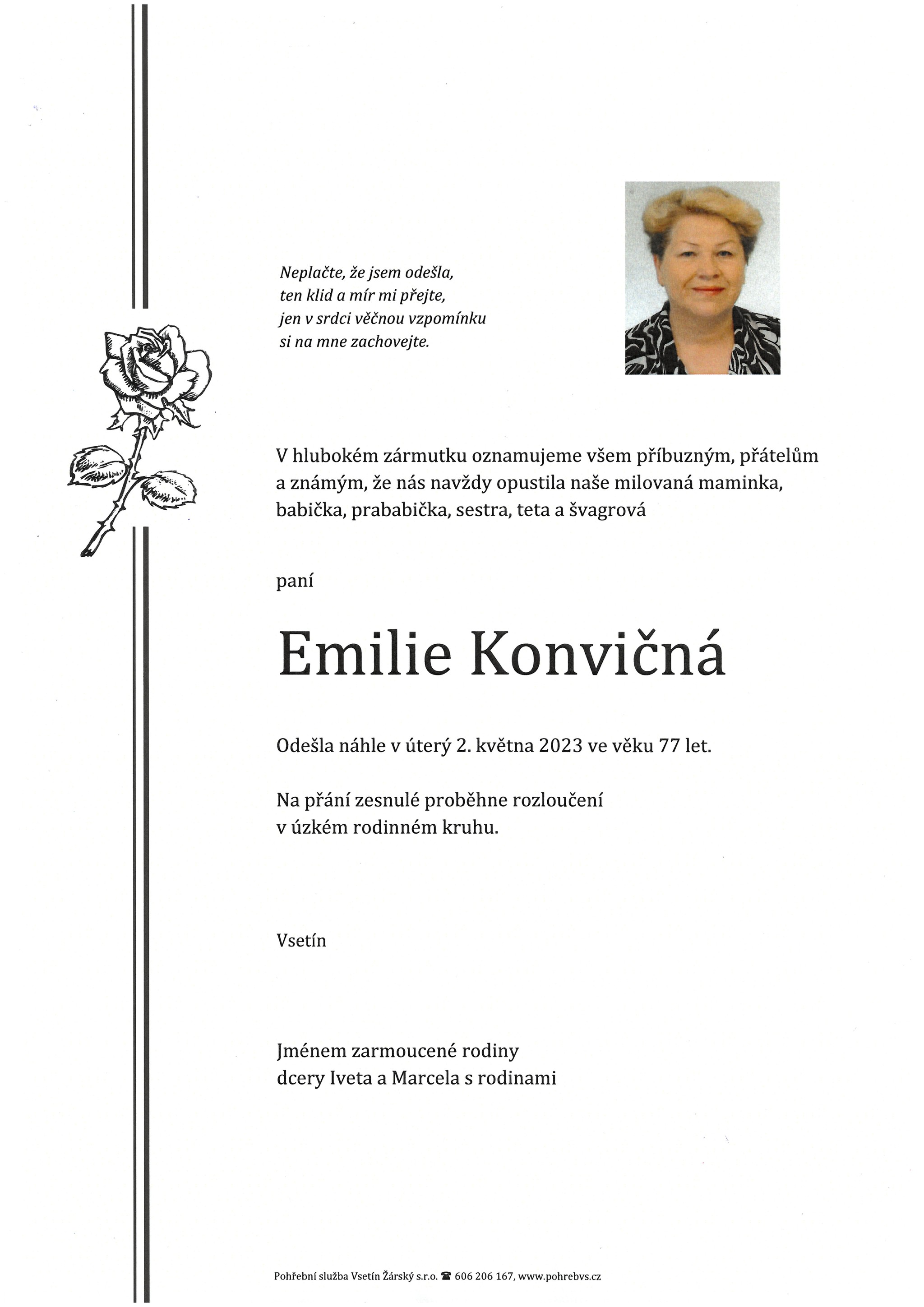 Emilie Konvičná