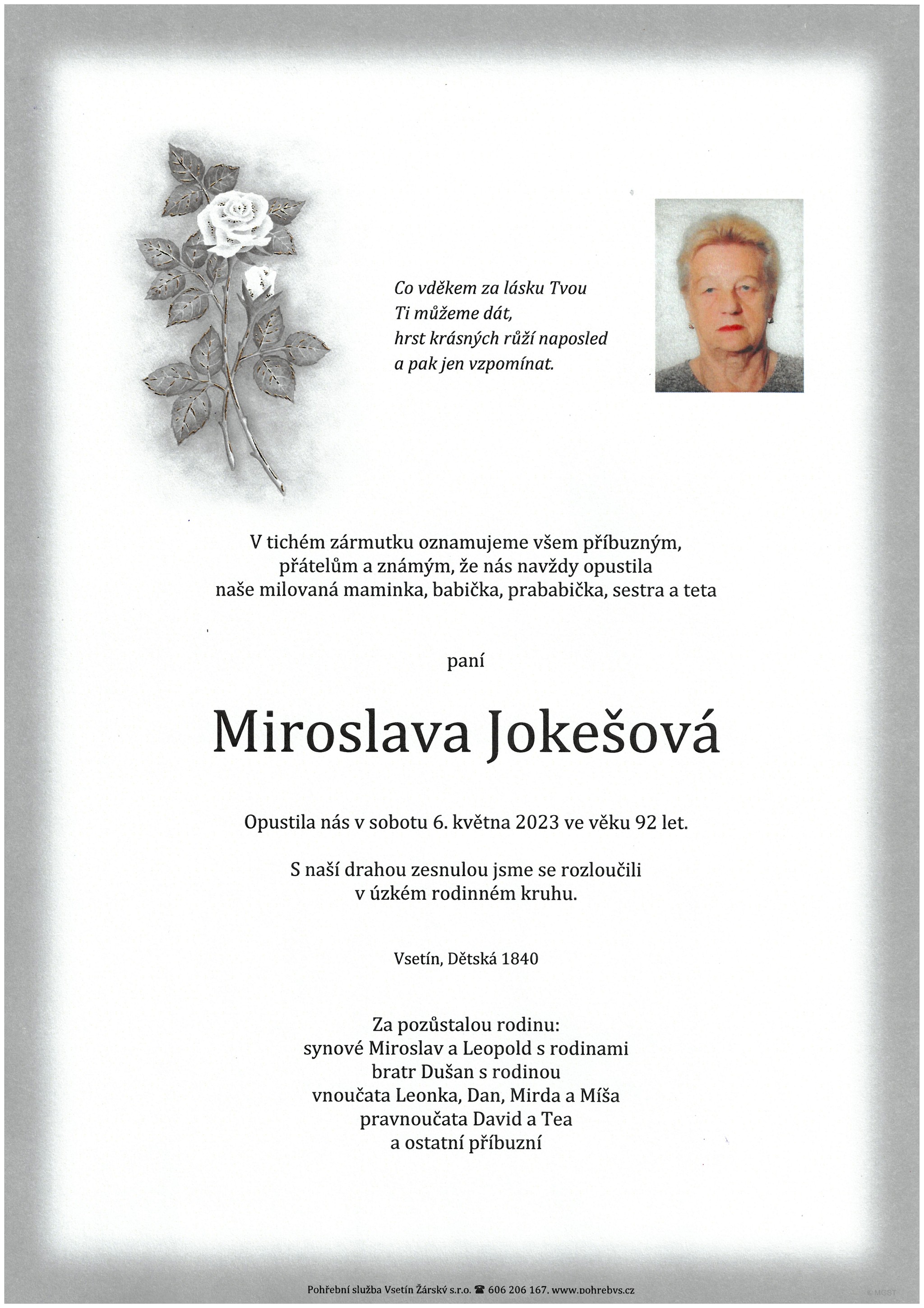Miroslava Jokešová