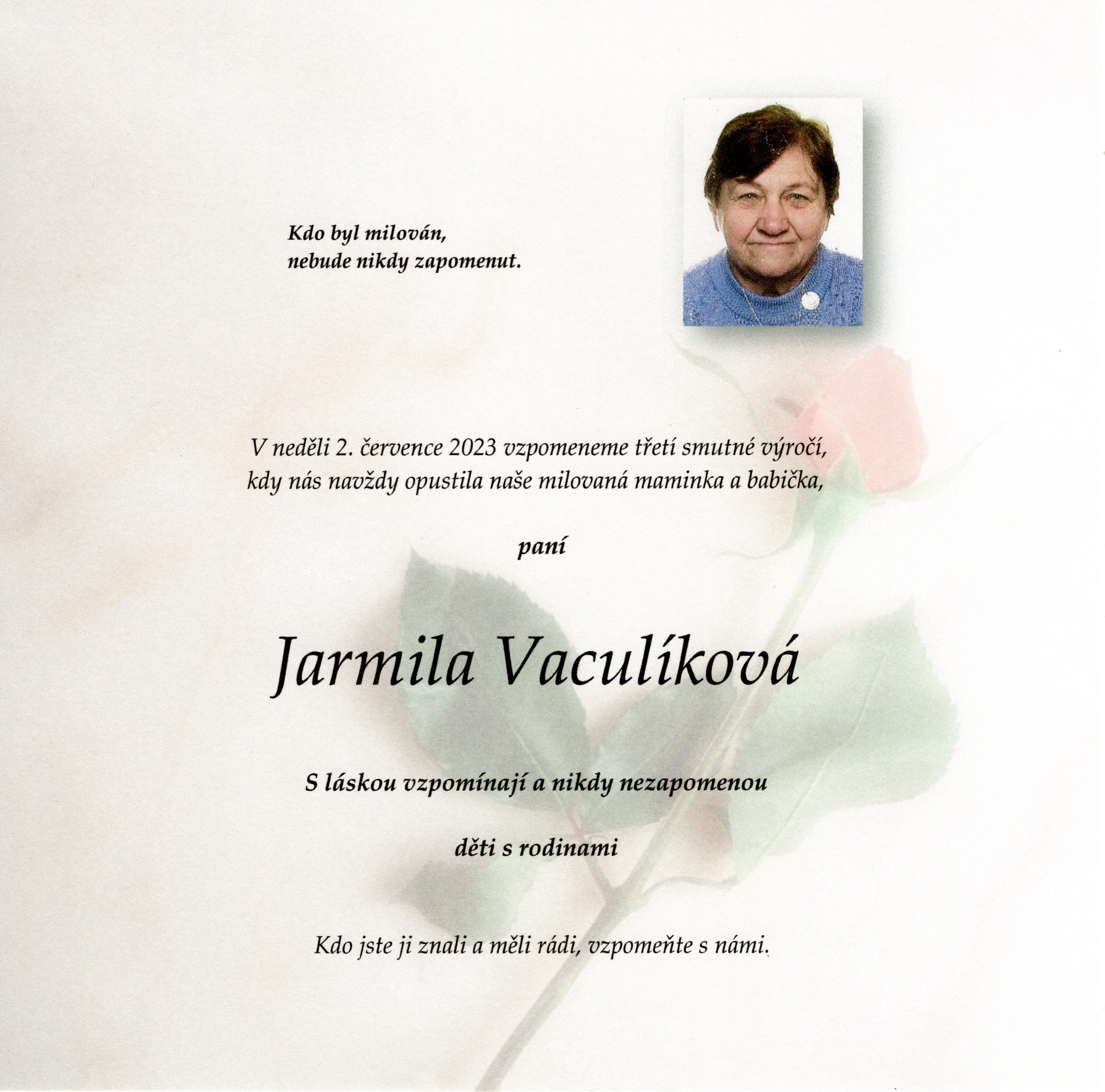 Jarmila Vaculíková