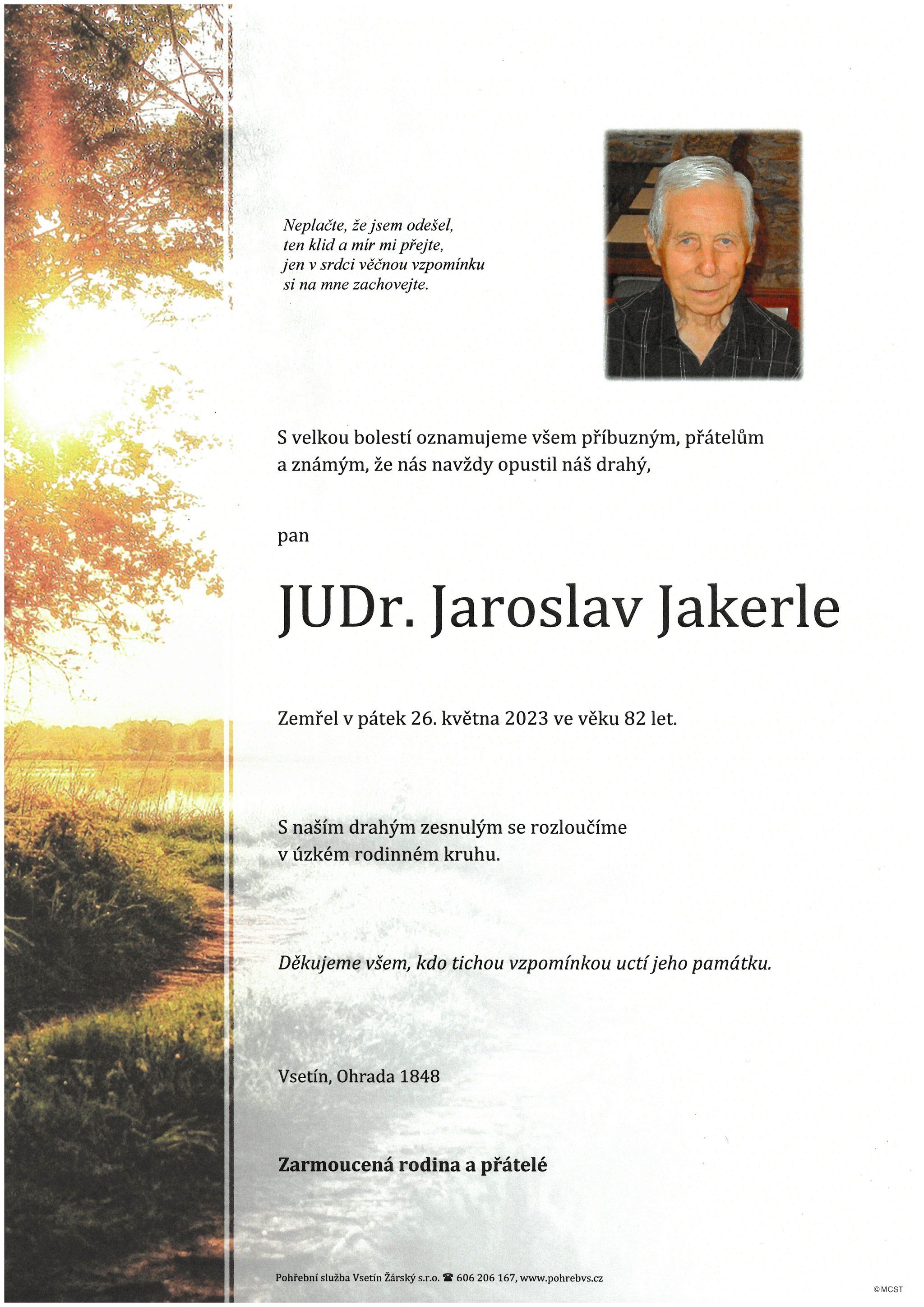 JUDr. Jaroslav Jakerle