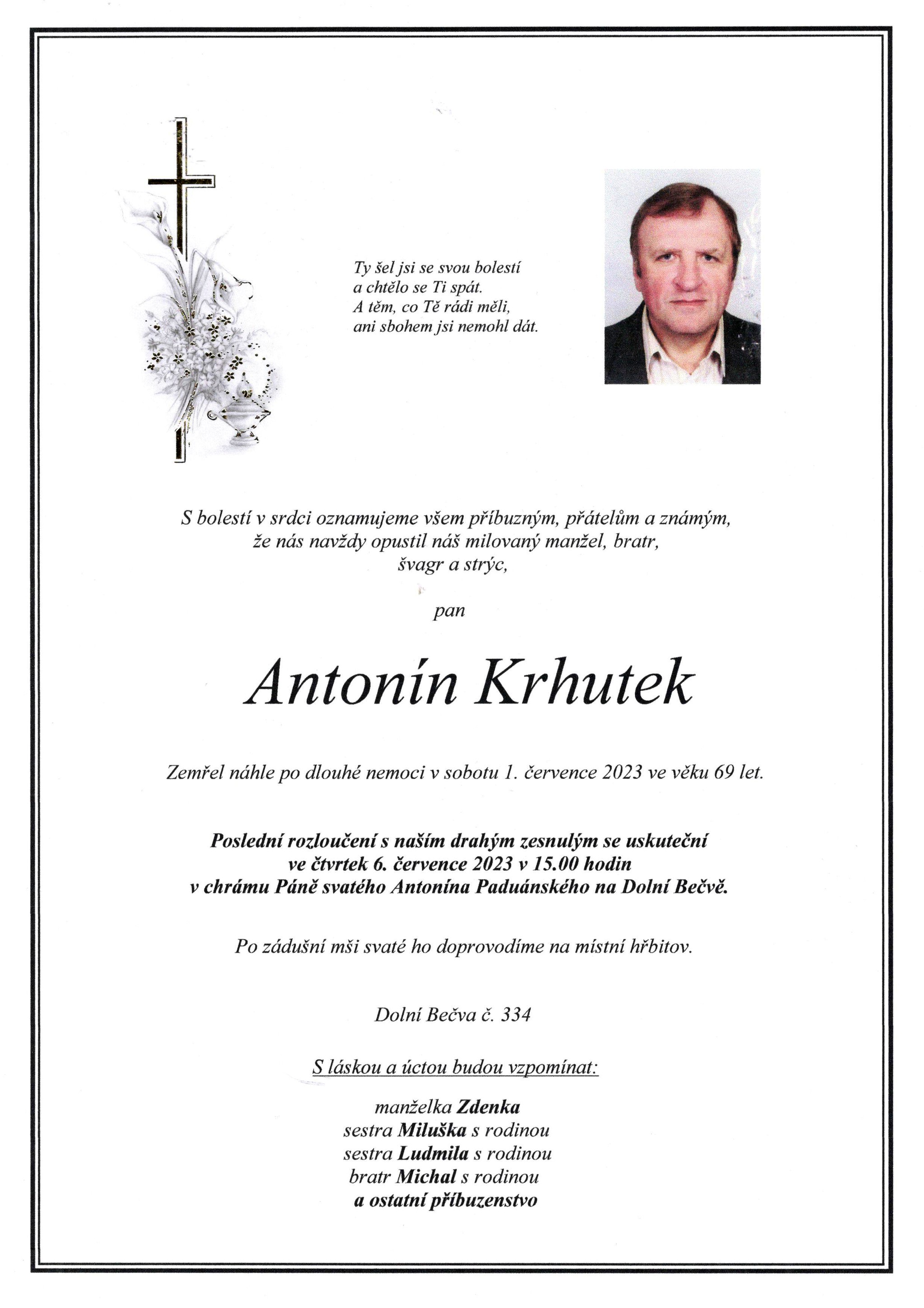 Antonín Krhutek