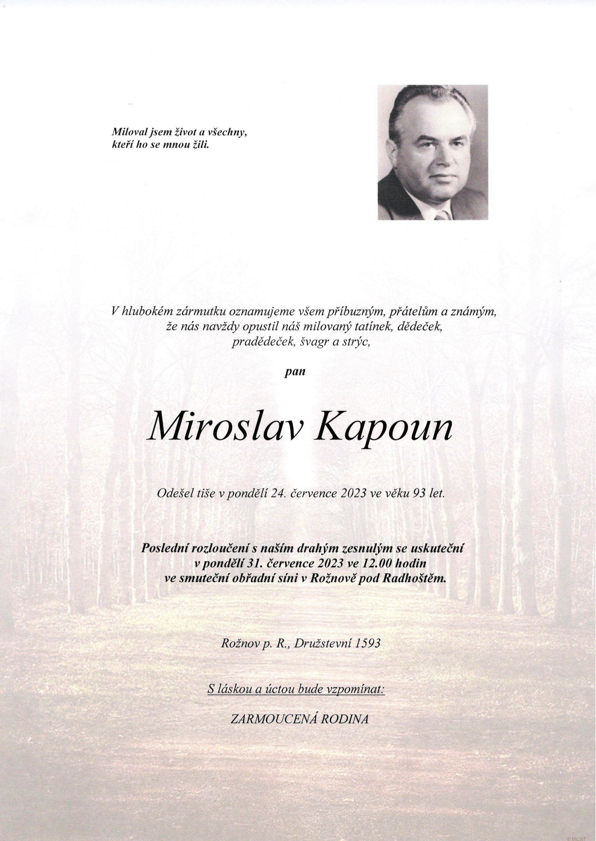 Miroslav Kapoun