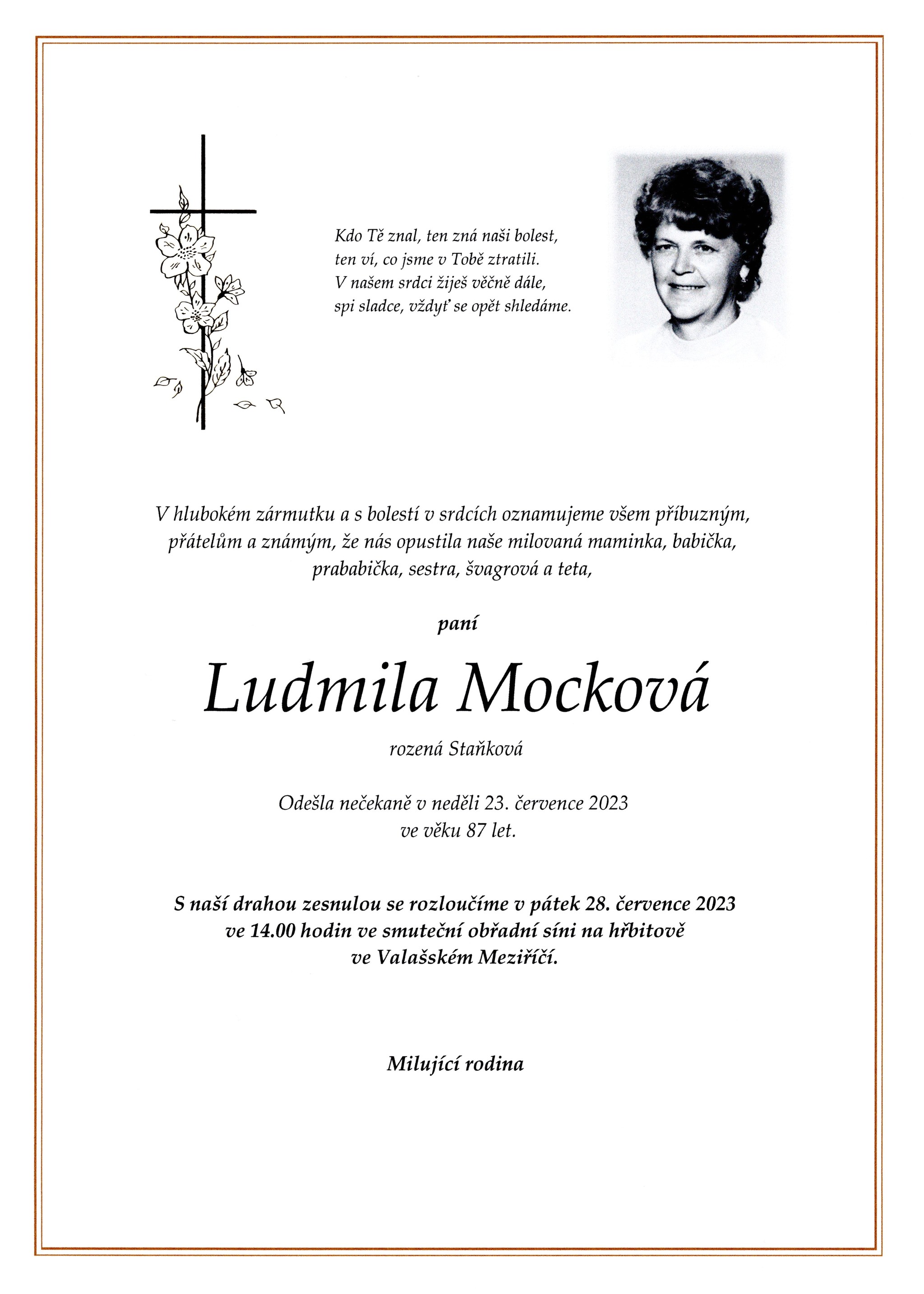 Ludmila Mocková