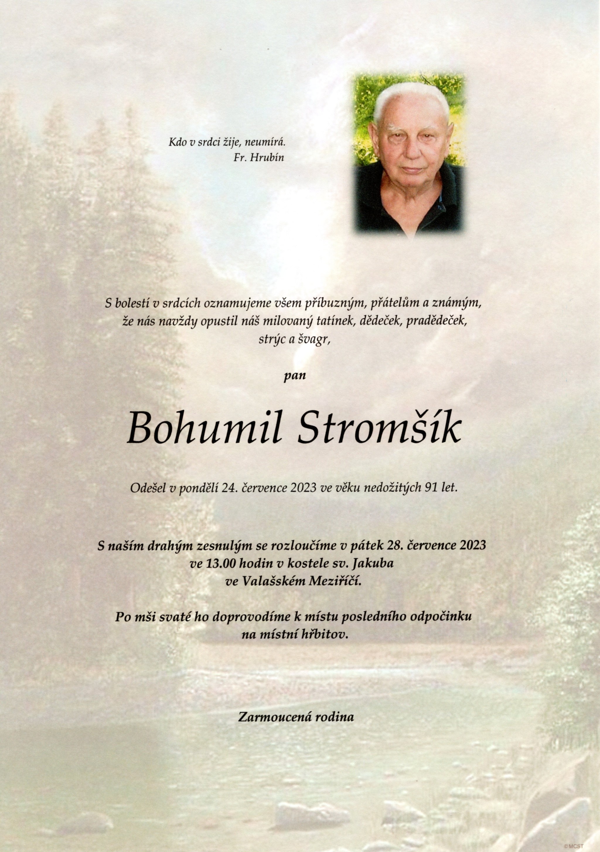 Bohumil Stromšík