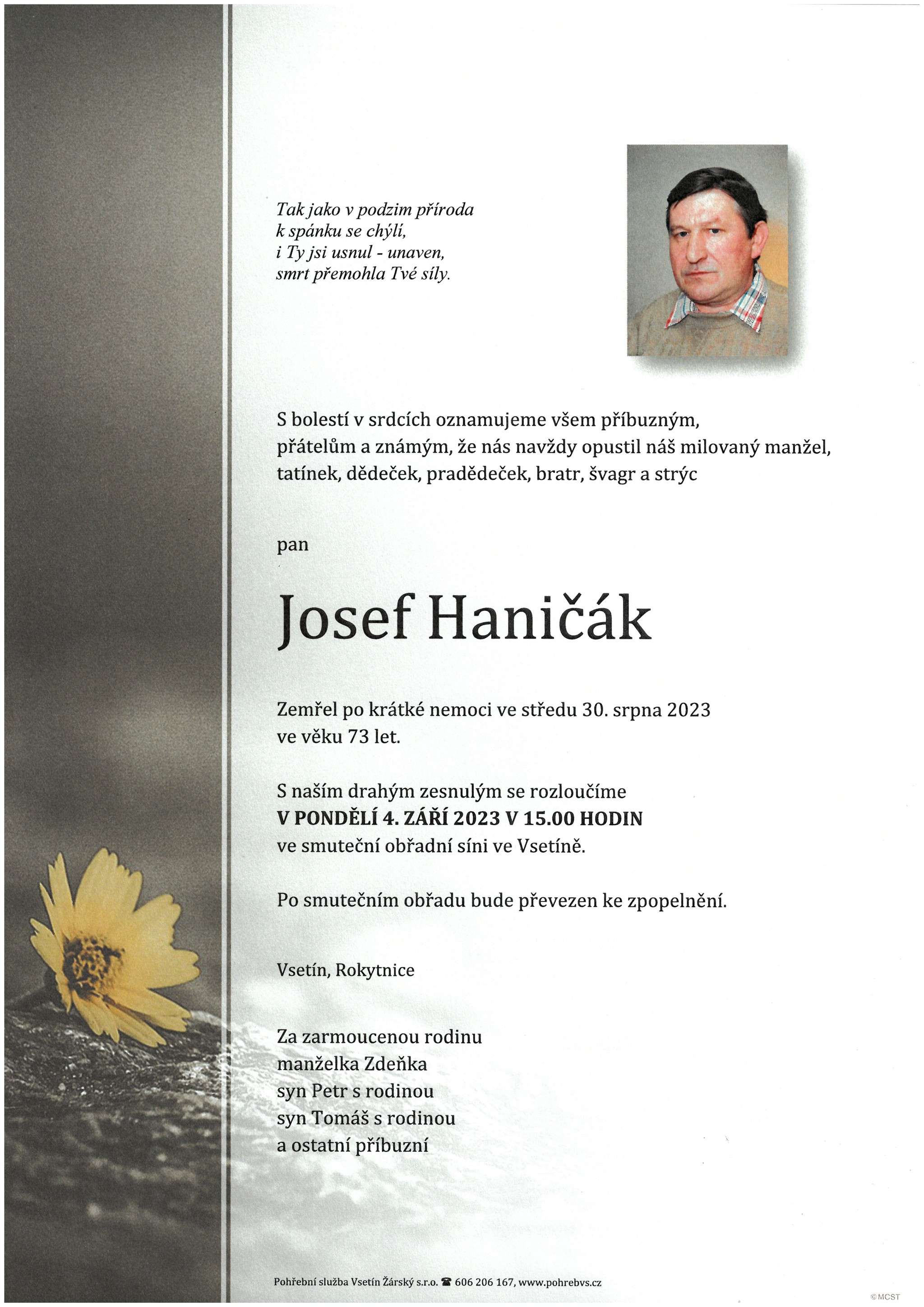 Josef Haničák