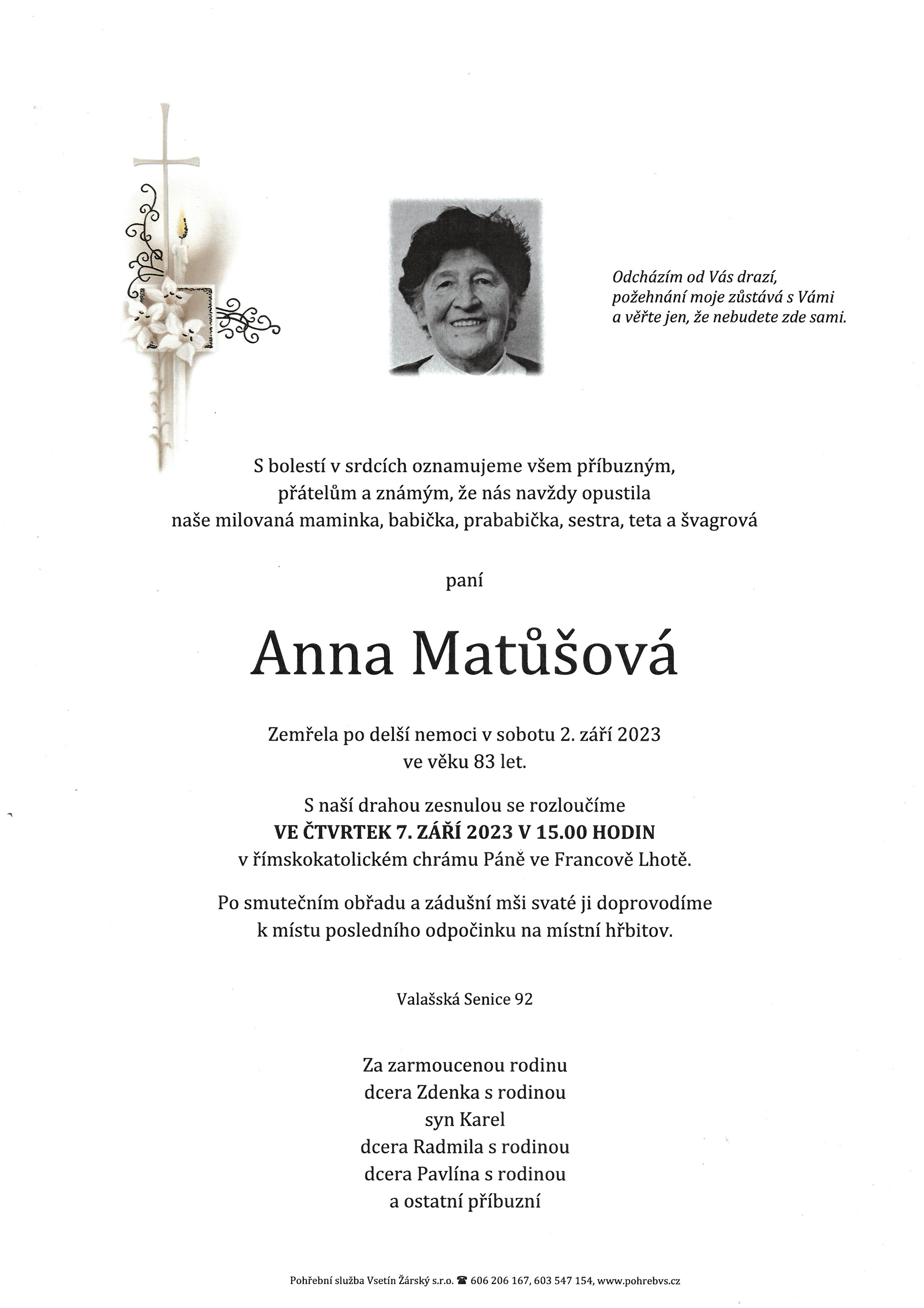 Anna Matůšová